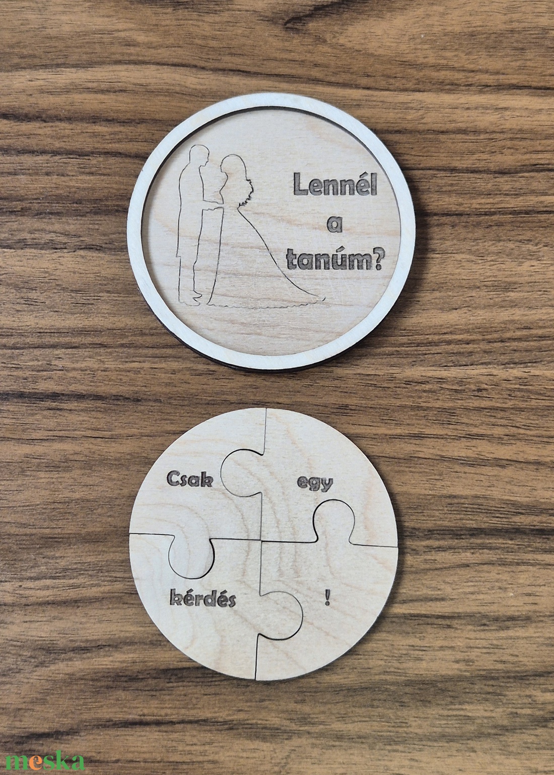 Egyedi fából készült tanúfelkérő puzzle - esküvő - meghívó & kártya - tanú felkérő - Meska.hu Egyedi fából készült tanúfelkérő puzzle - esküvő - meghívó & kártya - tanú felkérő - Meska.hu