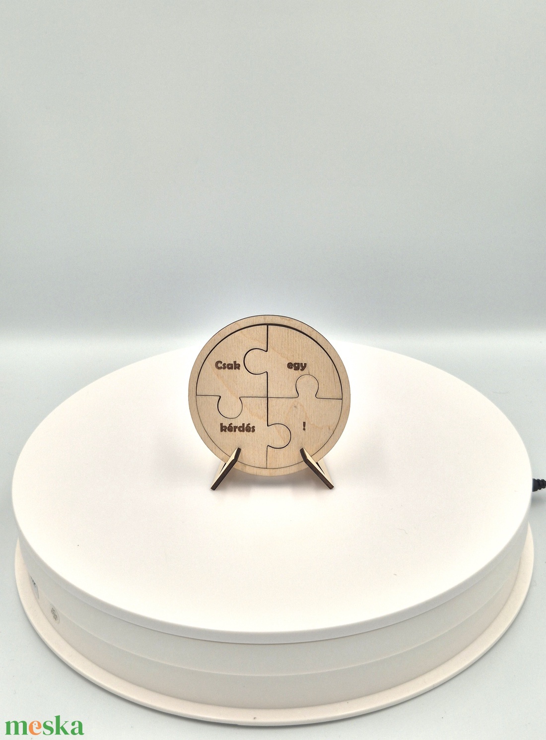Egyedi fából készült tanúfelkérő puzzle - esküvő - meghívó & kártya - tanú felkérő - Meska.hu