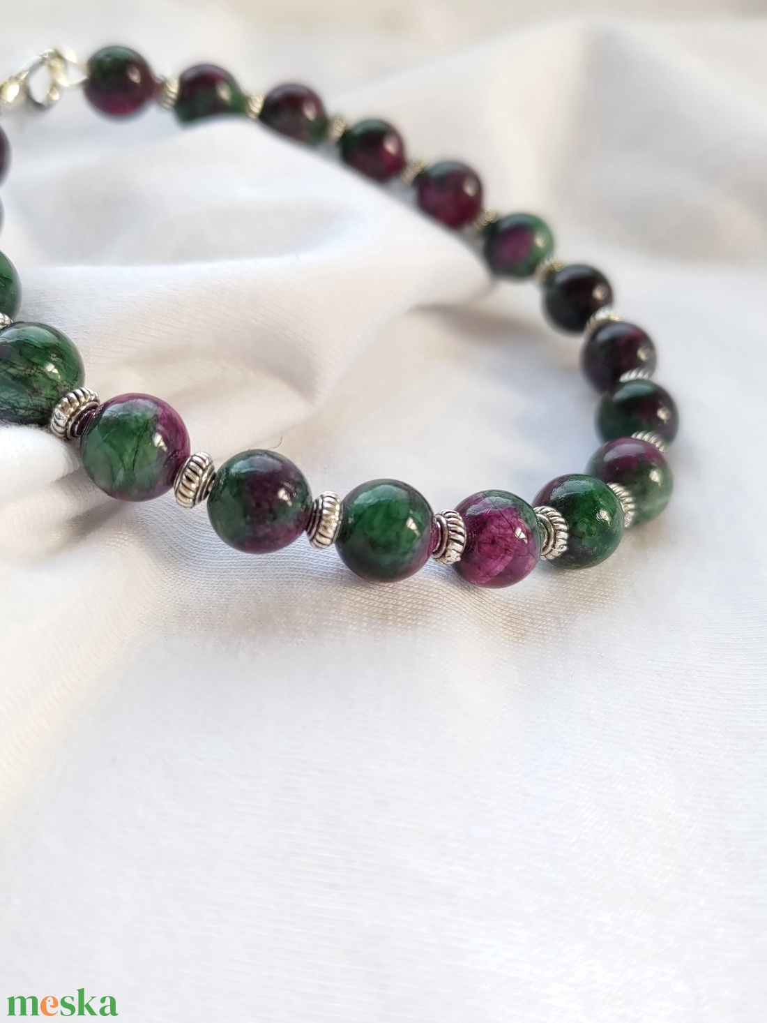 Jáde karperec - ékszer - karkötő - karperec - Meska.hu