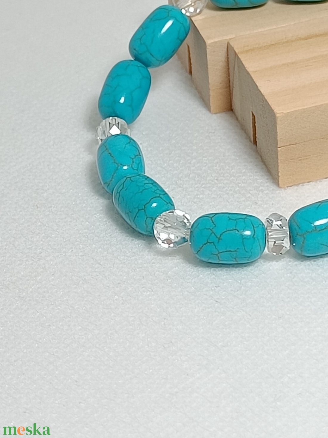 Türkinit karkötő - ékszer - karkötő - gyöngyös karkötő - Meska.hu Türkinit karkötő - ékszer - karkötő - gyöngyös karkötő - Meska.hu