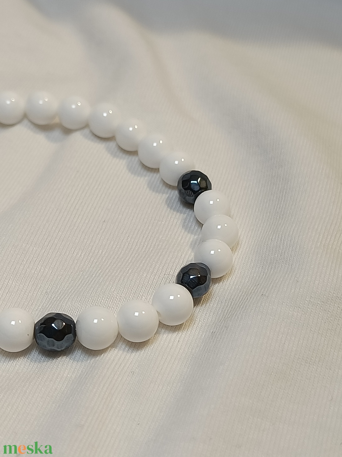 Kagyló karkötő - ékszer - karkötő - gyöngyös karkötő - Meska.hu