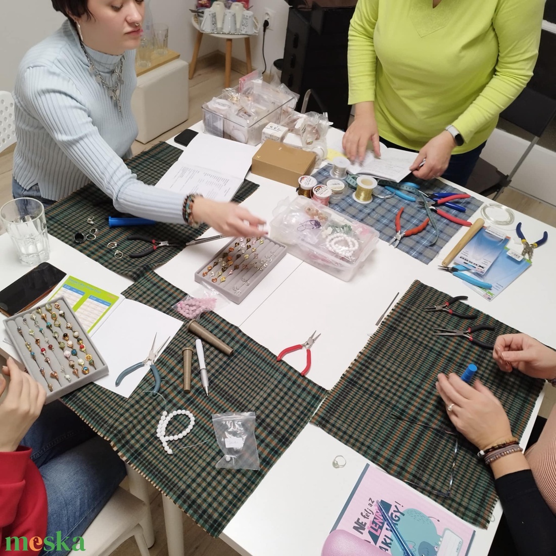 Én-idő, élmény: ékszer-készítő workshop  - diy (csináld magad) - workshop & tanfolyam - Meska.hu