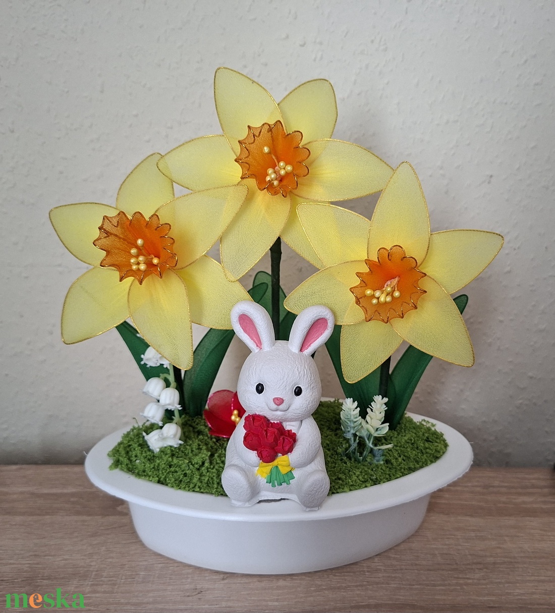 Húsvéti asztaldísz  - ünnepi díszek, dekorációk - húsvéti díszek és dekorációk - húsvéti asztaldíszek - Meska.hu