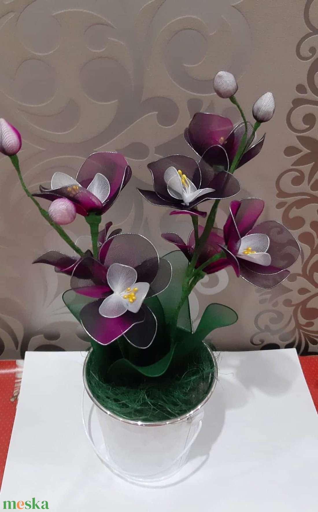 2 ágú orchidea - otthon & életmód - dekoráció - virágdísz és tartó - csokor & virágdísz - Meska.hu 2 ágú orchidea - otthon & életmód - dekoráció - virágdísz és tartó - csokor & virágdísz - Meska.hu