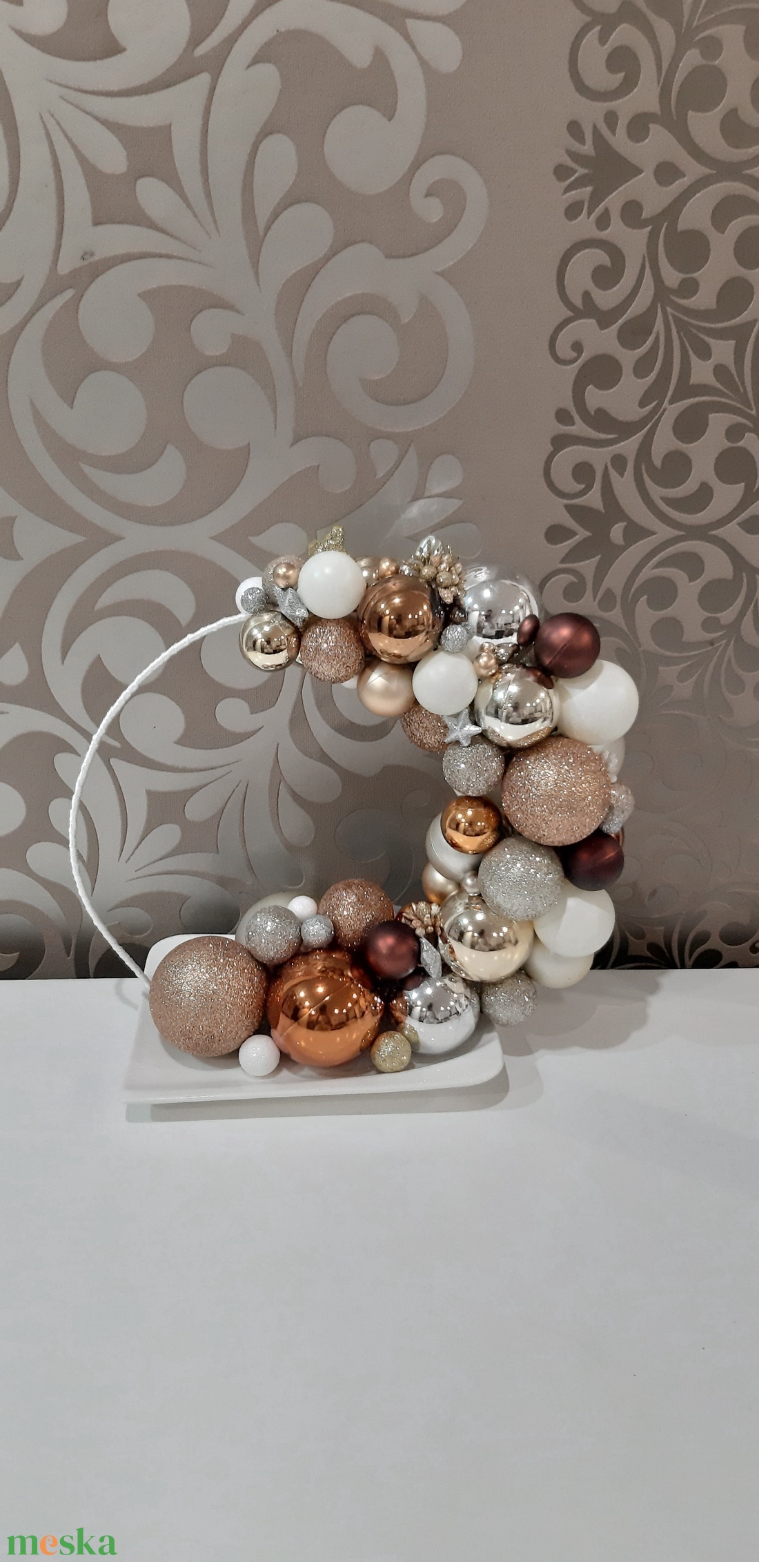 Karácsonyi asztaldísz bronz színű - karácsony - karácsonyi lakásdekoráció - ünnepi asztaldekoráció - Meska.hu Karácsonyi asztaldísz bronz színű - karácsony - karácsonyi lakásdekoráció - ünnepi asztaldekoráció - Meska.hu