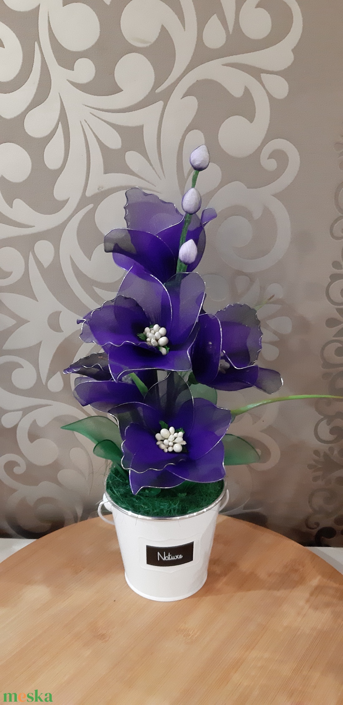 Harisnya fantázia virág - otthon & életmód - dekoráció - virágdísz és tartó - csokor & virágdísz - Meska.hu Harisnya fantázia virág - otthon & életmód - dekoráció - virágdísz és tartó - csokor & virágdísz - Meska.hu