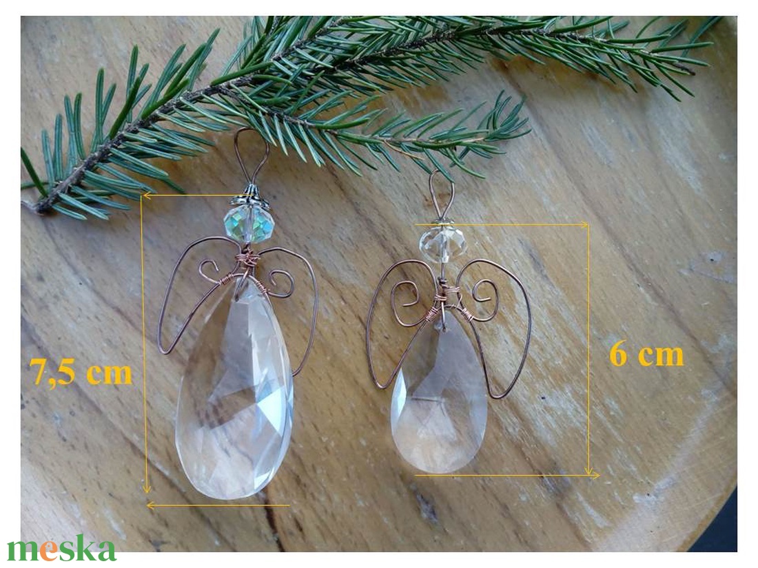 Csiszolt üveg/drót Angyalka dísz - karácsony - adventi díszek - adventi ablakdekoráció - Meska.hu Csiszolt üveg/drót Angyalka dísz - karácsony - adventi díszek - adventi ablakdekoráció - Meska.hu
