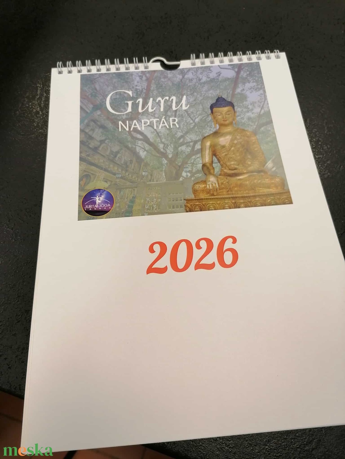 Guru Naptár, jóga, yoga calendar, 2026 év  - művészet - grafika & illusztráció - digitális - Meska.hu