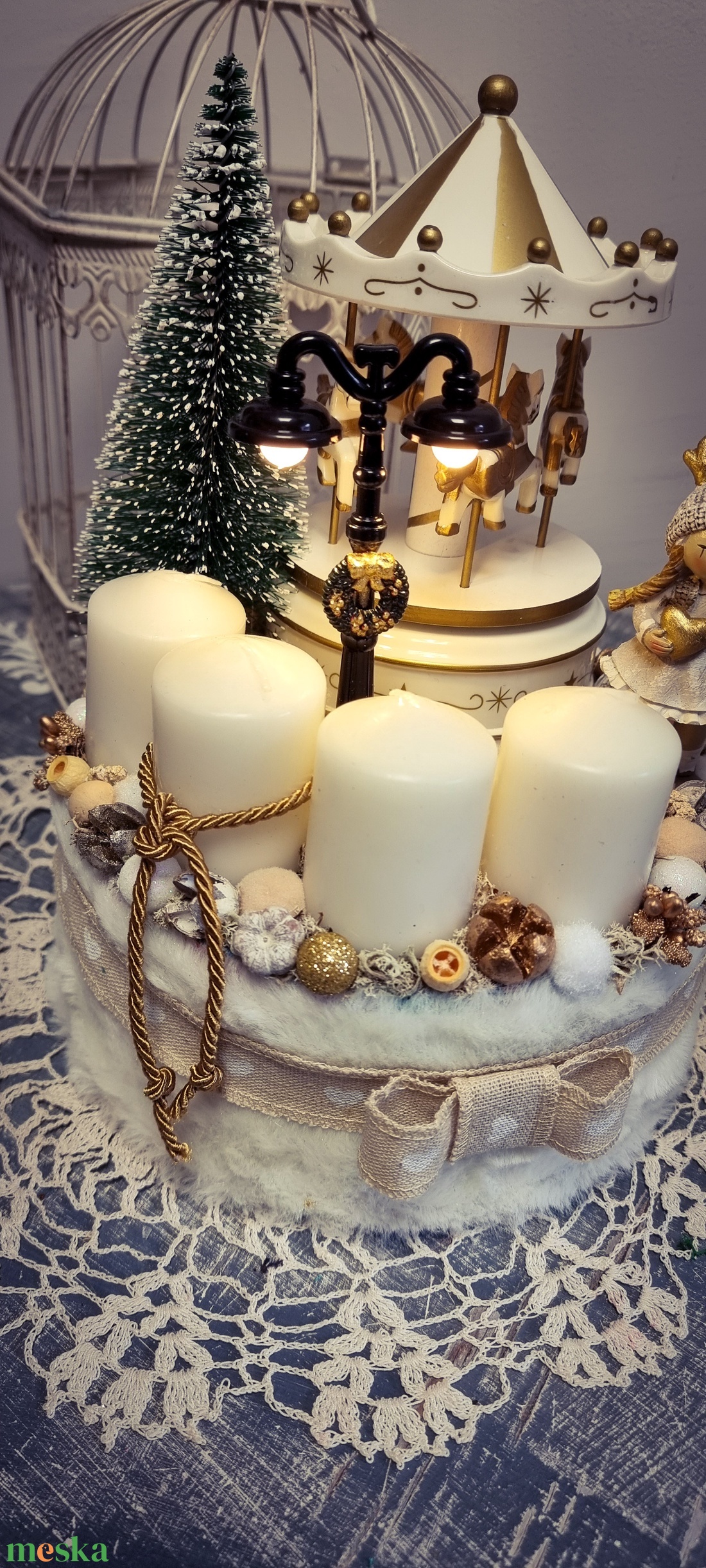 Adventi box - karácsony - adventi díszek - adventi koszorú - Meska.hu Adventi box - karácsony - adventi díszek - adventi koszorú - Meska.hu
