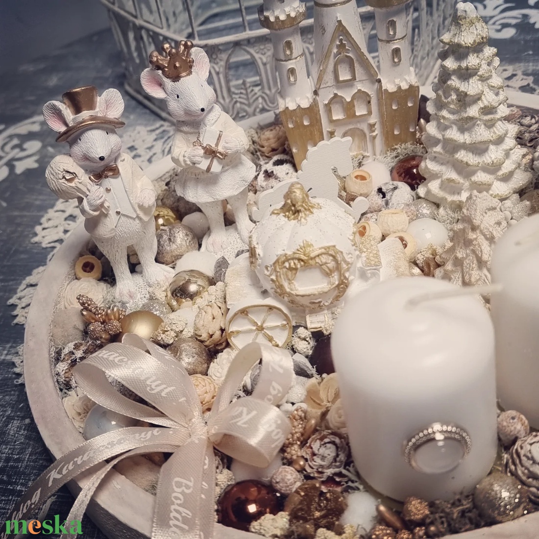 Kisegeres adventi tálca - karácsony - adventi díszek - adventi asztaldísz - Meska.hu Kisegeres adventi tálca - karácsony - adventi díszek - adventi asztaldísz - Meska.hu