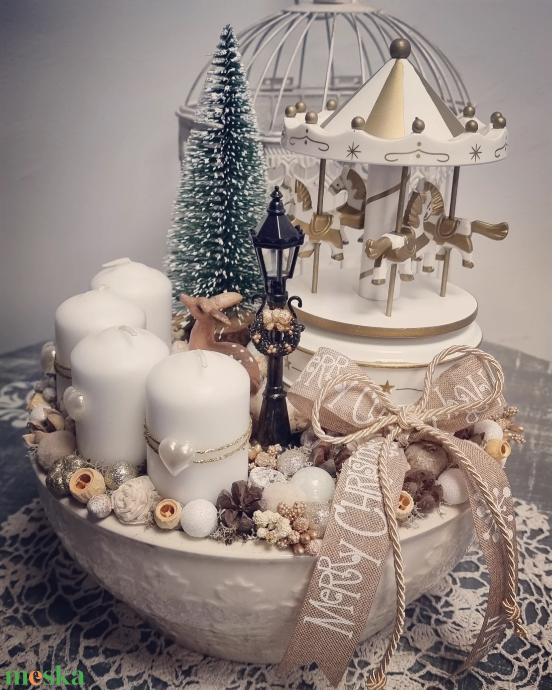 Adventi dekoráció kerámiatálban - karácsony - adventi díszek - adventi asztaldísz - Meska.hu Adventi dekoráció kerámiatálban - karácsony - adventi díszek - adventi asztaldísz - Meska.hu