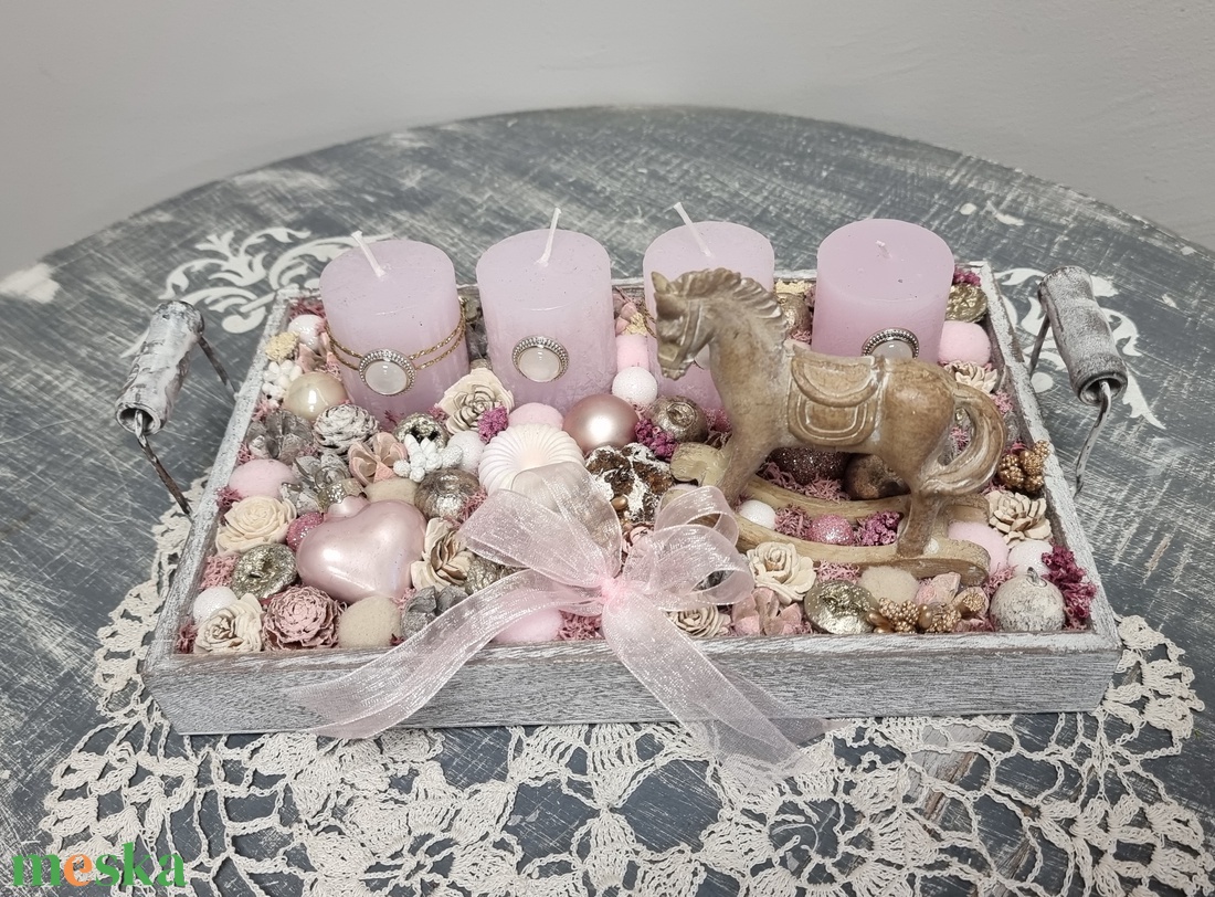 Adventi tálca - karácsony - adventi díszek - adventi asztaldísz - Meska.hu Adventi tálca - karácsony - adventi díszek - adventi asztaldísz - Meska.hu