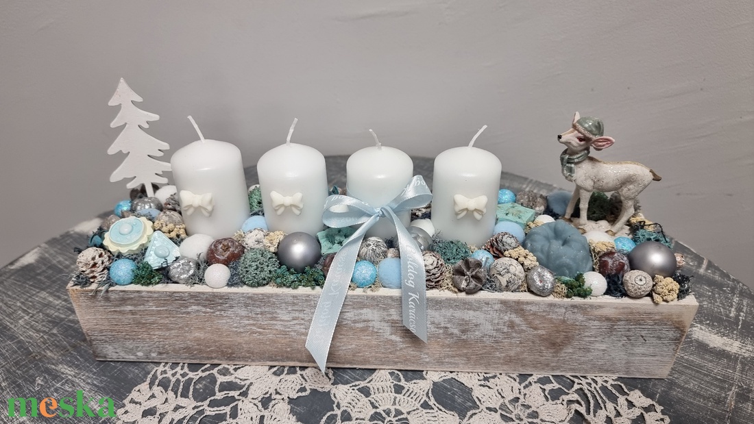Adventi asztaldísz - karácsony - adventi díszek - adventi asztaldísz - Meska.hu Adventi asztaldísz - karácsony - adventi díszek - adventi asztaldísz - Meska.hu