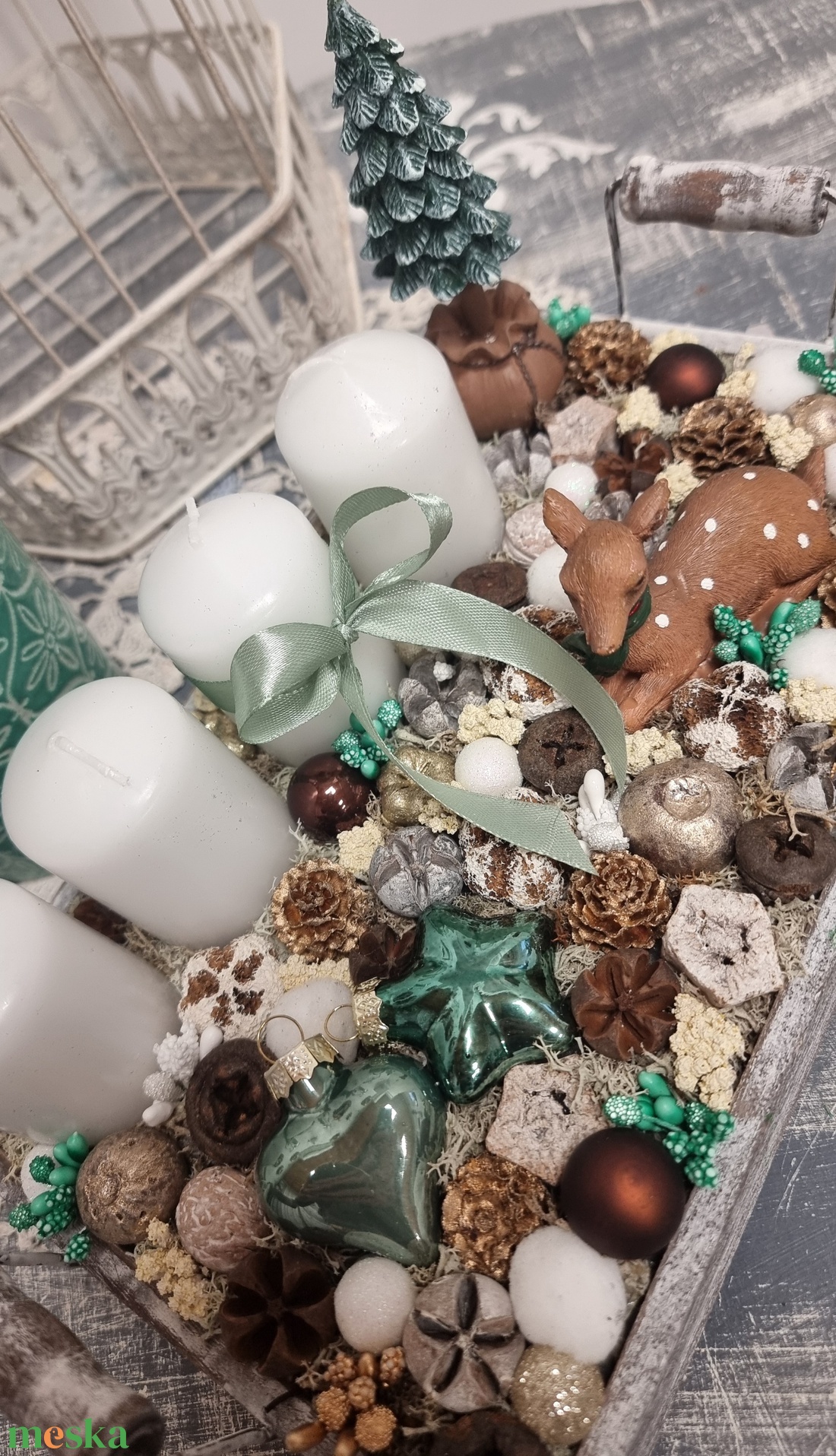 Adventi szett - karácsony - adventi díszek - adventi asztaldísz - Meska.hu Adventi szett - karácsony - adventi díszek - adventi asztaldísz - Meska.hu