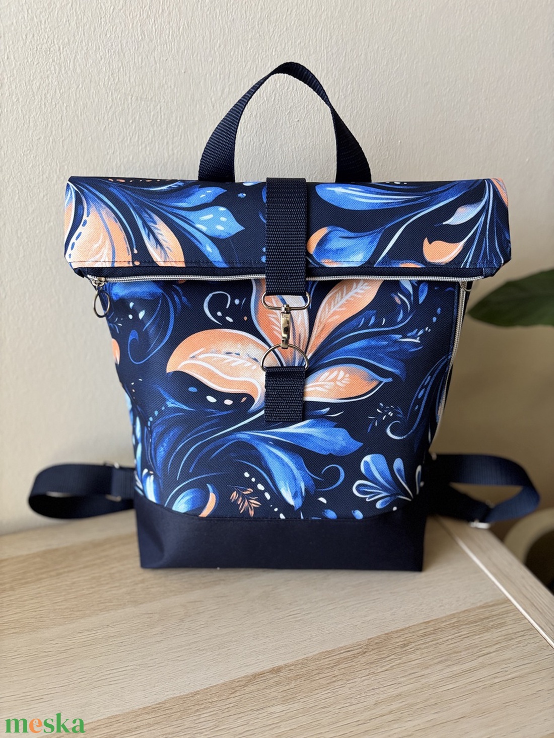 Roll-up női hátizsák eladó - táska & tok - hátizsák - roll top hátizsák - Meska.hu Roll-up női hátizsák eladó - táska & tok - hátizsák - roll top hátizsák - Meska.hu