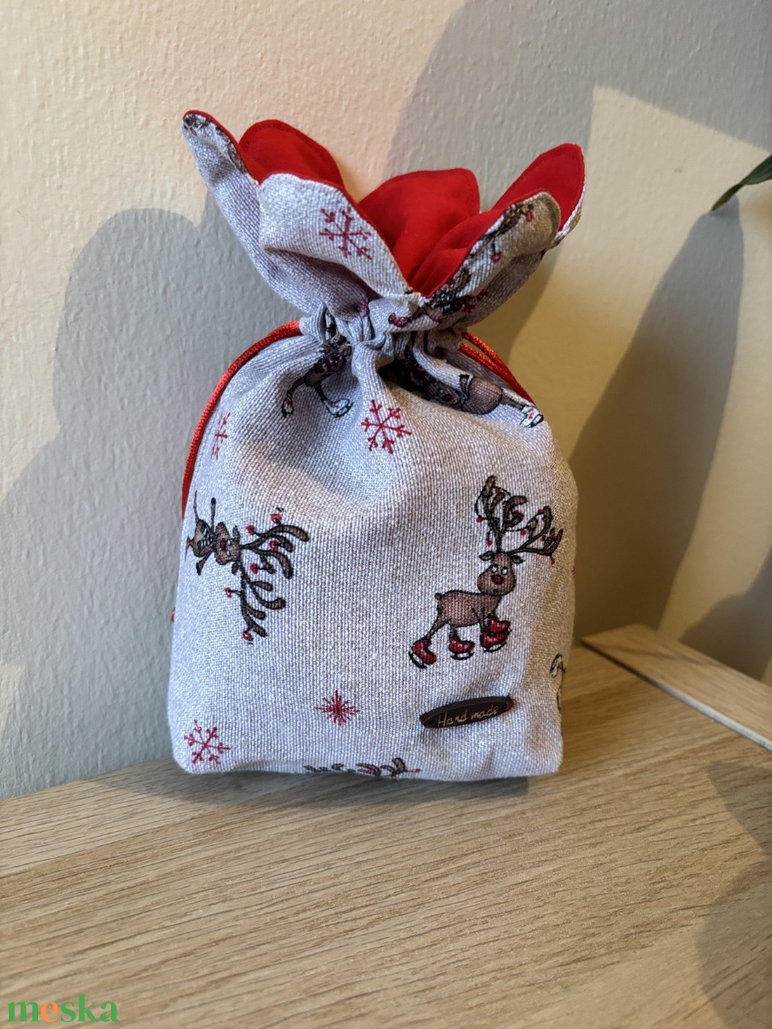 Mikulásvirág - karácsony - mikulás - mikulás zsák - Meska.hu