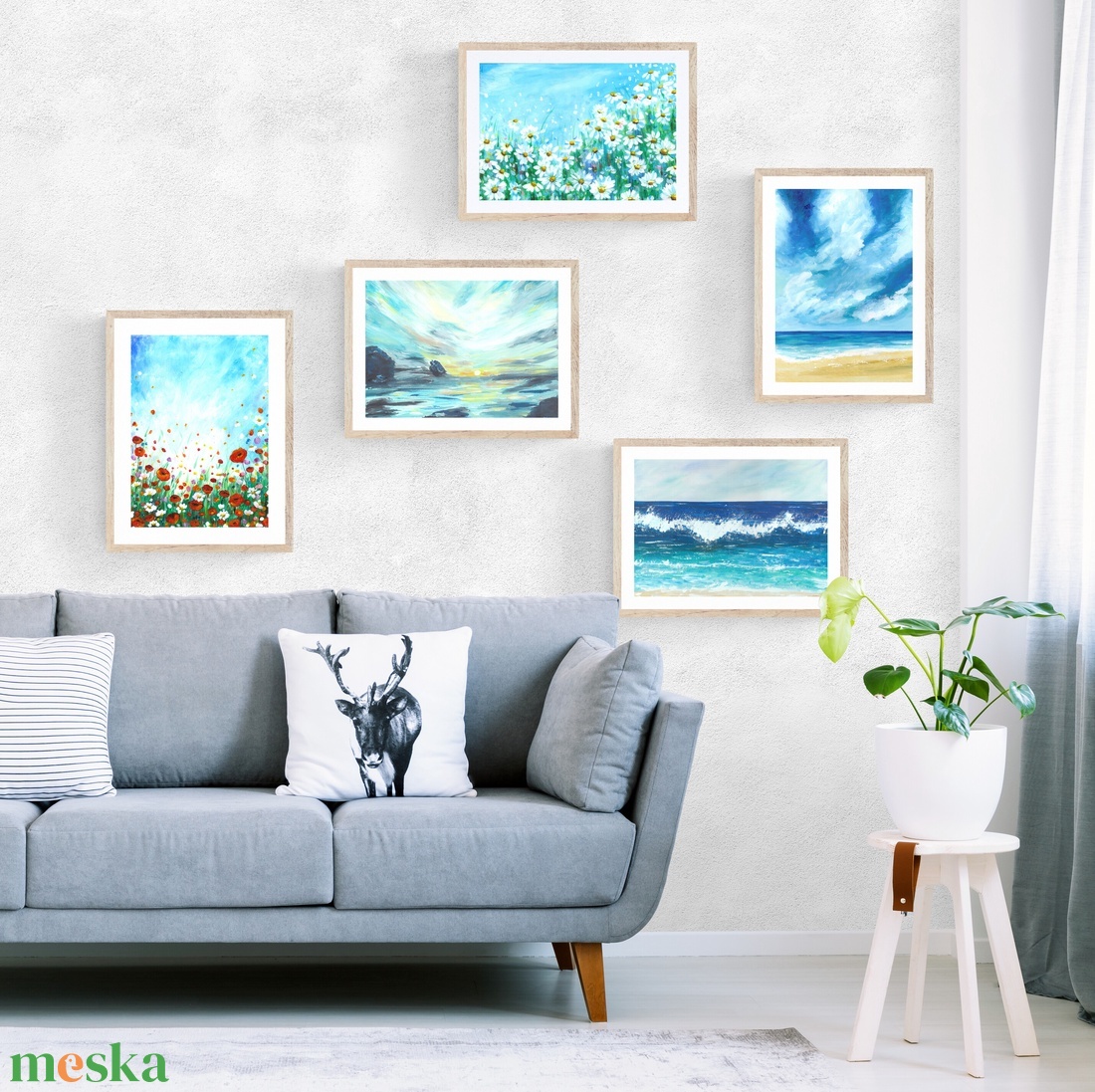 Boldog tengerpart festmény, Art print eredeti festményem alapján, különböző méretek, modern otthoni dekor - otthon & lakás - dekoráció - kép & falikép - művészi nyomat - Meska.hu Boldog tengerpart festmény, Art print eredeti festményem alapján, különböző méretek, modern otthoni dekor - otthon & lakás - dekoráció - kép & falikép - művészi nyomat - Meska.hu