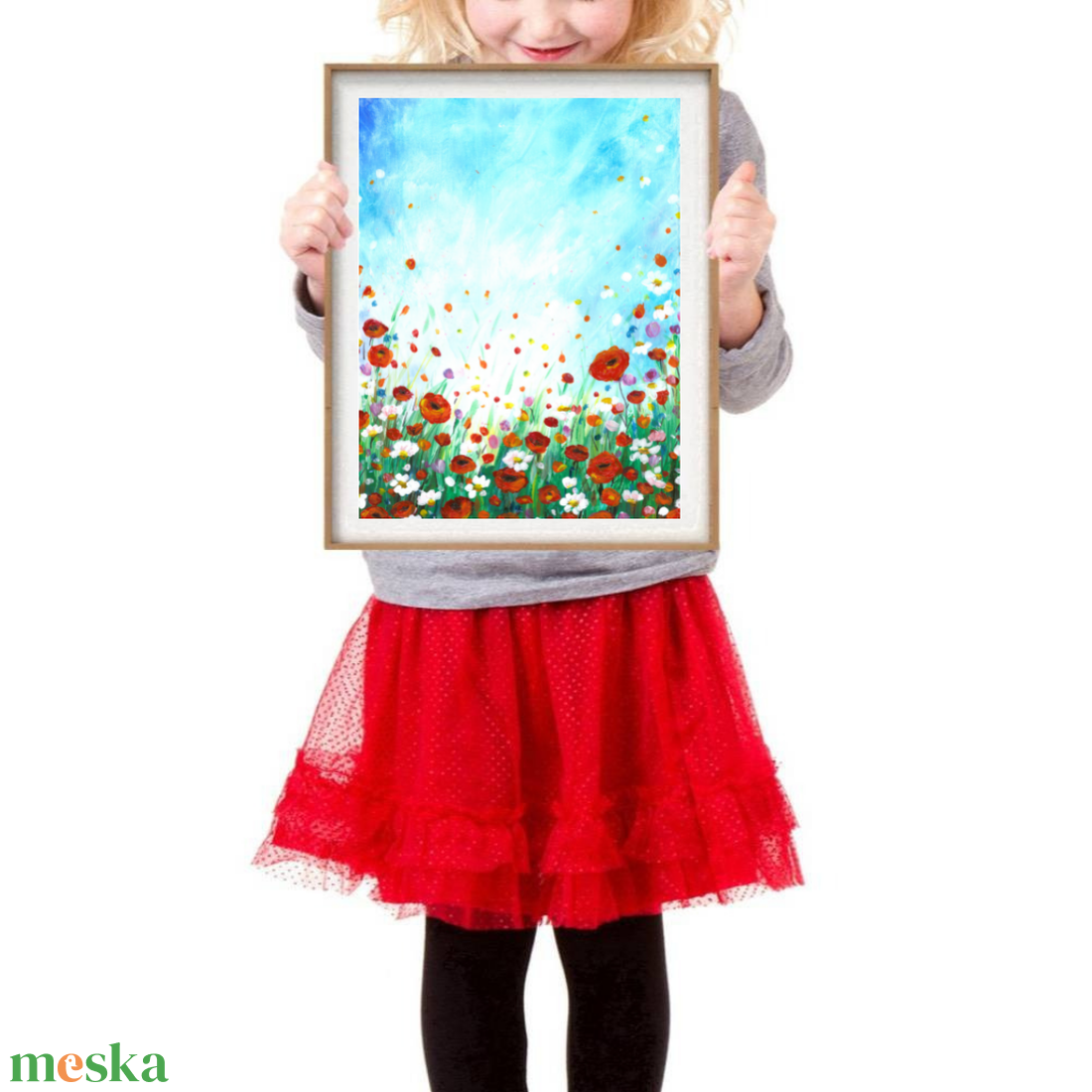 Pipacsmező festmény, Art print eredeti festményem alapján, különböző méretek, modern otthoni dekor - művészet - festmény - festmény vegyes technika - Meska.hu Pipacsmező festmény, Art print eredeti festményem alapján, különböző méretek, modern otthoni dekor - művészet - festmény - festmény vegyes technika - Meska.hu
