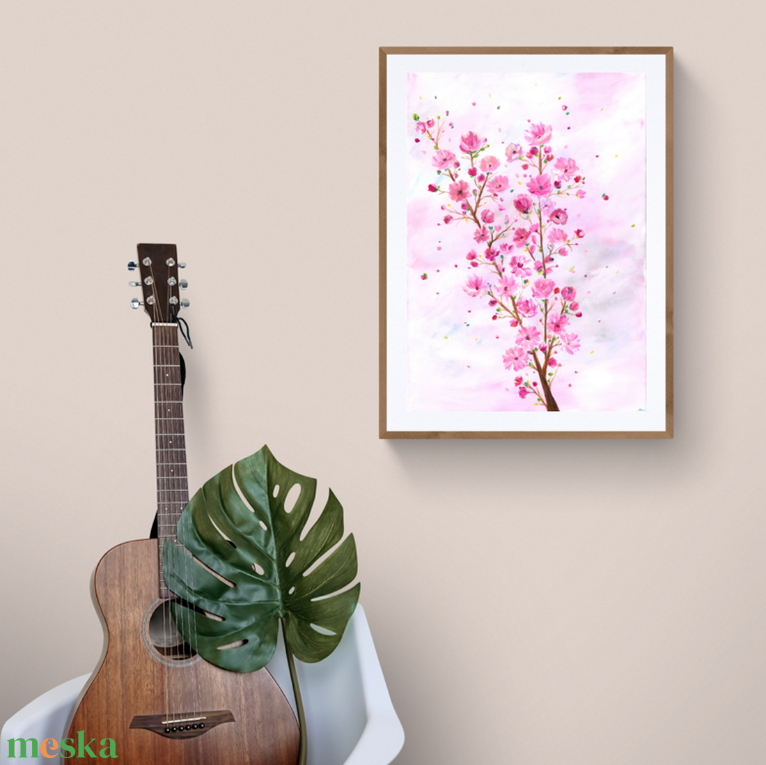 Kedves szellő, rózsaszín virágos festmény - eredeti festményem art print változata, választható méretben.Limitált kiadás - otthon & lakás - dekoráció - kép & falikép - művészi nyomat - Meska.hu Kedves szellő, rózsaszín virágos festmény - eredeti festményem art print változata, választható méretben.Limitált kiadás - otthon & lakás - dekoráció - kép & falikép - művészi nyomat - Meska.hu