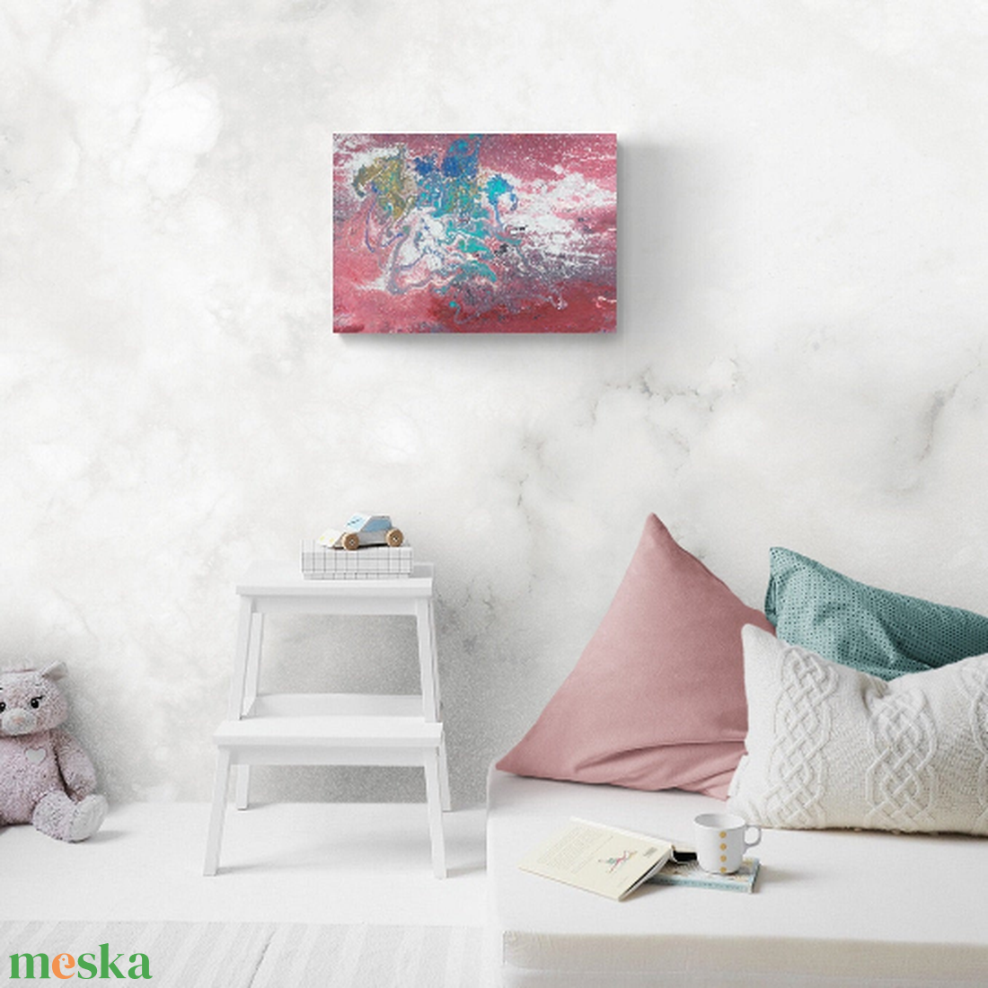 'Tündérmese' absztrakt festmény - eredeti festményem art print változata. Limitált kiadás - otthon & életmód - dekoráció - kép & falikép - kép & falikép - Meska.hu 'Tündérmese' absztrakt festmény - eredeti festményem art print változata. Limitált kiadás - otthon & életmód - dekoráció - kép & falikép - kép & falikép - Meska.hu