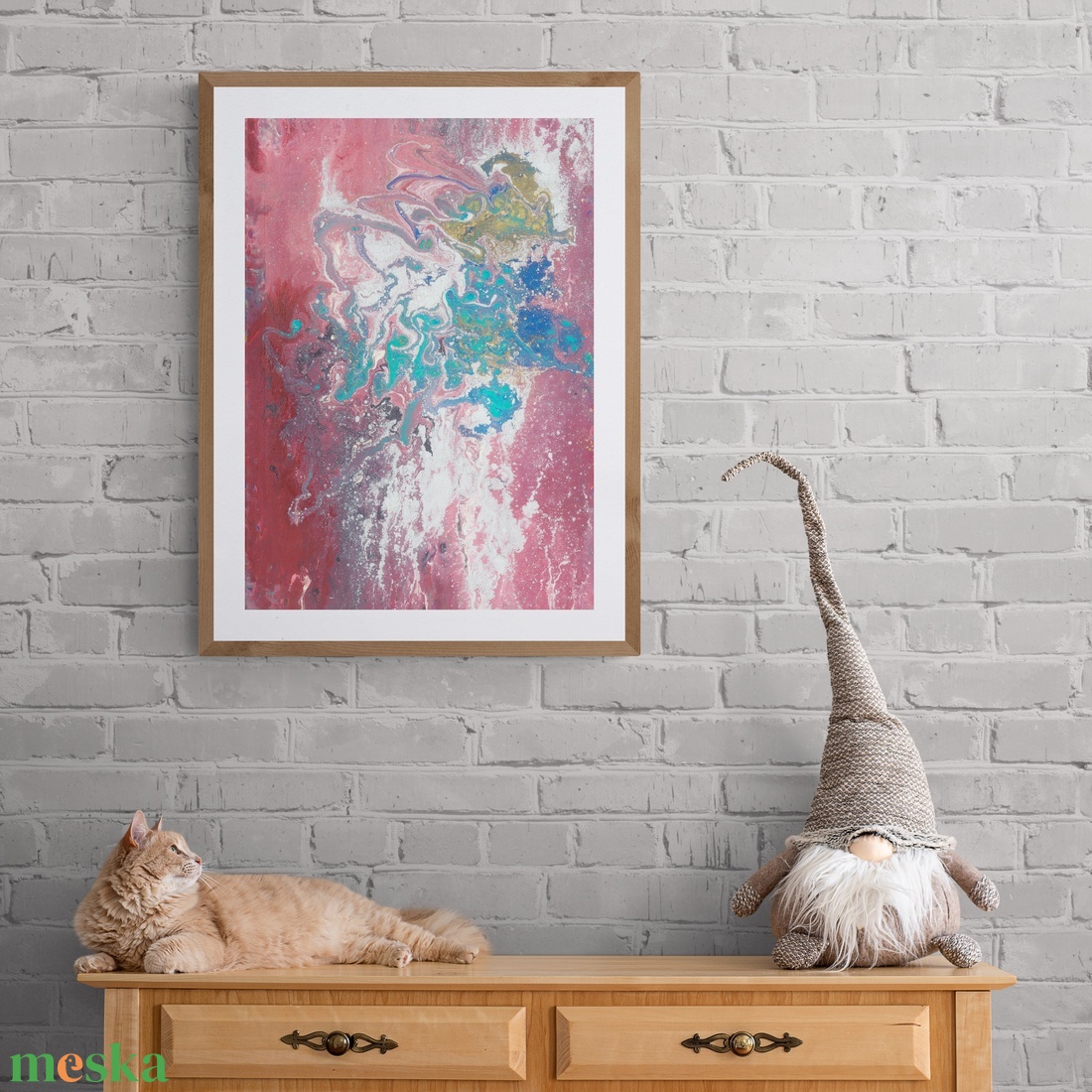 'Tündérmese' absztrakt festmény - eredeti festményem art print változata. Limitált kiadás - otthon & életmód - dekoráció - kép & falikép - kép & falikép - Meska.hu 'Tündérmese' absztrakt festmény - eredeti festményem art print változata. Limitált kiadás - otthon & életmód - dekoráció - kép & falikép - kép & falikép - Meska.hu