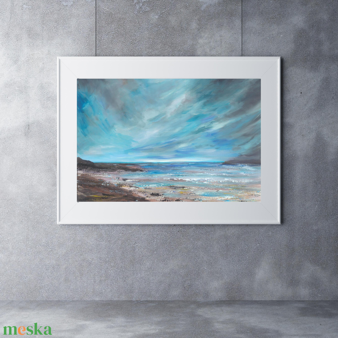 'Ígéret' című modern tájkép festmény - eredeti festményem art print változata, választható méretben. Limitált kiadás - otthon & lakás - dekoráció - kép & falikép - vászonkép - Meska.hu 'Ígéret' című modern tájkép festmény - eredeti festményem art print változata, választható méretben. Limitált kiadás - otthon & lakás - dekoráció - kép & falikép - vászonkép - Meska.hu