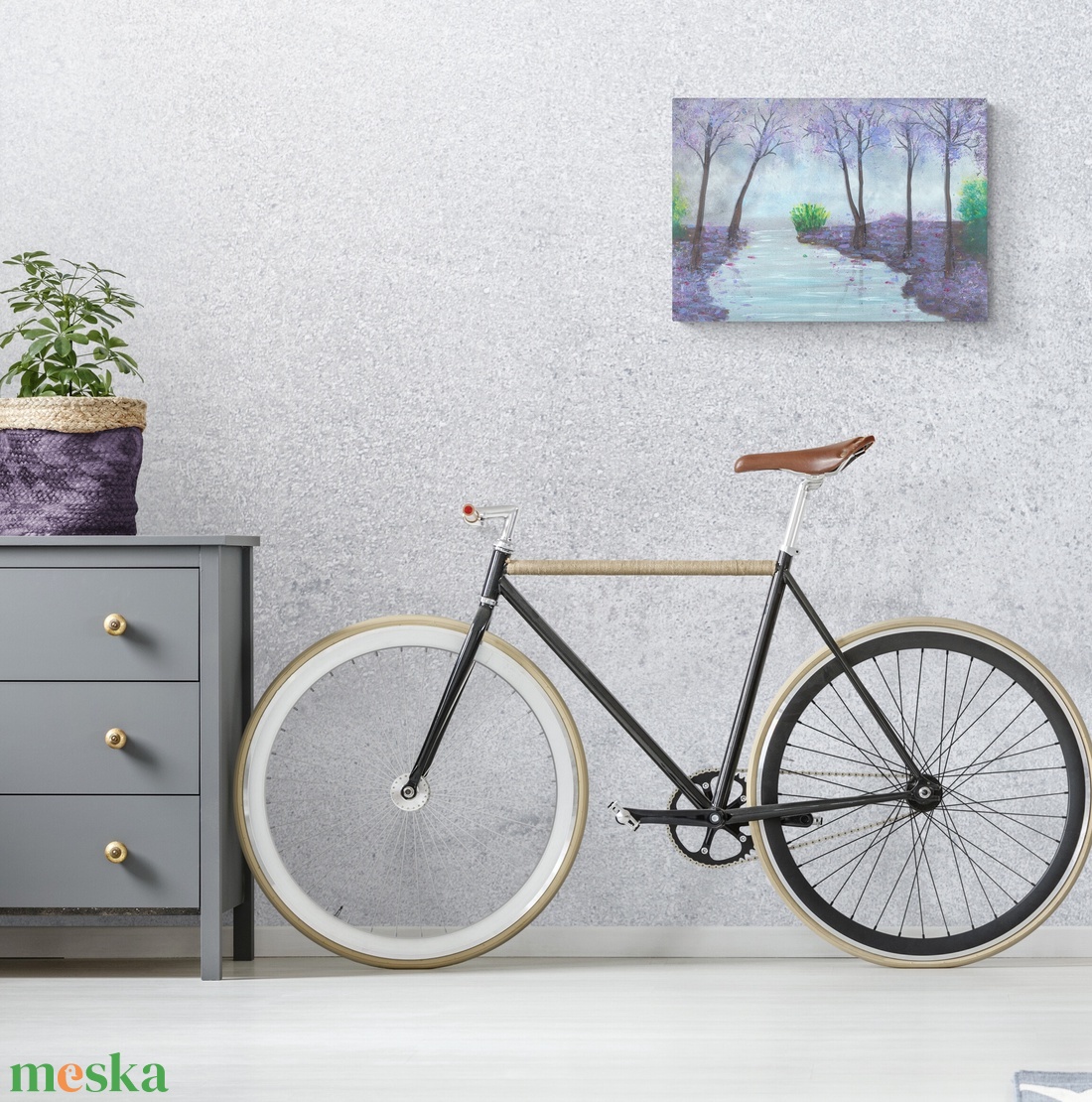 'Vintage csend' festmény lila elvarázsolt erdei táj - eredeti festményem art print változata, limitált kiadás - otthon & életmód - dekoráció - kép & falikép - kép & falikép - Meska.hu 'Vintage csend' festmény lila elvarázsolt erdei táj - eredeti festményem art print változata, limitált kiadás - otthon & életmód - dekoráció - kép & falikép - kép & falikép - Meska.hu