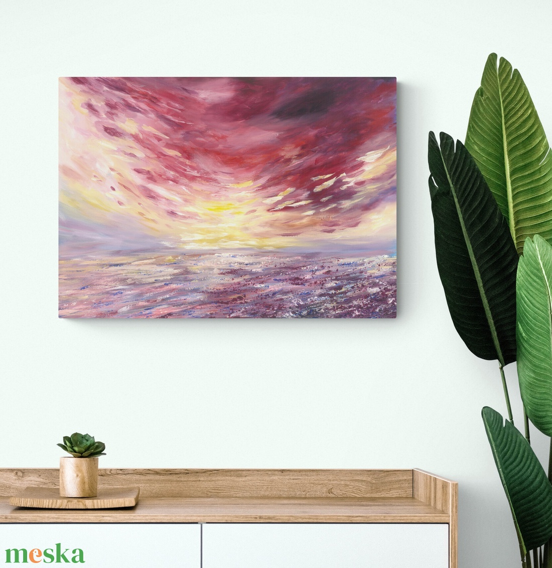 'Naplemente előtt' harmonikus élénk tájkép festmény - eredeti festményem art print változata. Limitált kiadás - otthon & lakás - dekoráció - kép & falikép - művészi nyomat - Meska.hu 'Naplemente előtt' harmonikus élénk tájkép festmény - eredeti festményem art print változata. Limitált kiadás - otthon & lakás - dekoráció - kép & falikép - művészi nyomat - Meska.hu