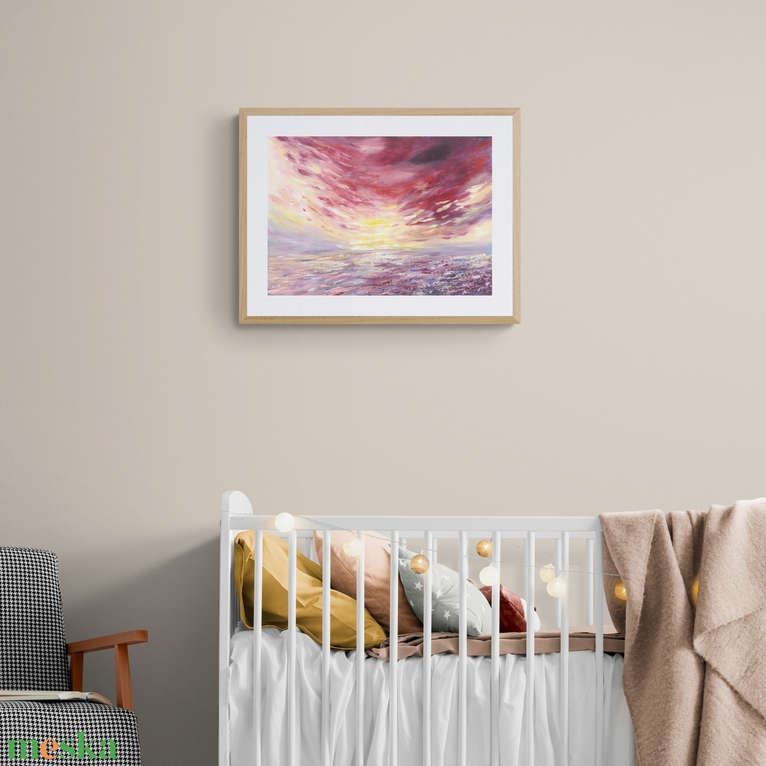 'Naplemente előtt' harmonikus élénk tájkép festmény - eredeti festményem art print változata. Limitált kiadás - otthon & lakás - dekoráció - kép & falikép - művészi nyomat - Meska.hu 'Naplemente előtt' harmonikus élénk tájkép festmény - eredeti festményem art print változata. Limitált kiadás - otthon & lakás - dekoráció - kép & falikép - művészi nyomat - Meska.hu