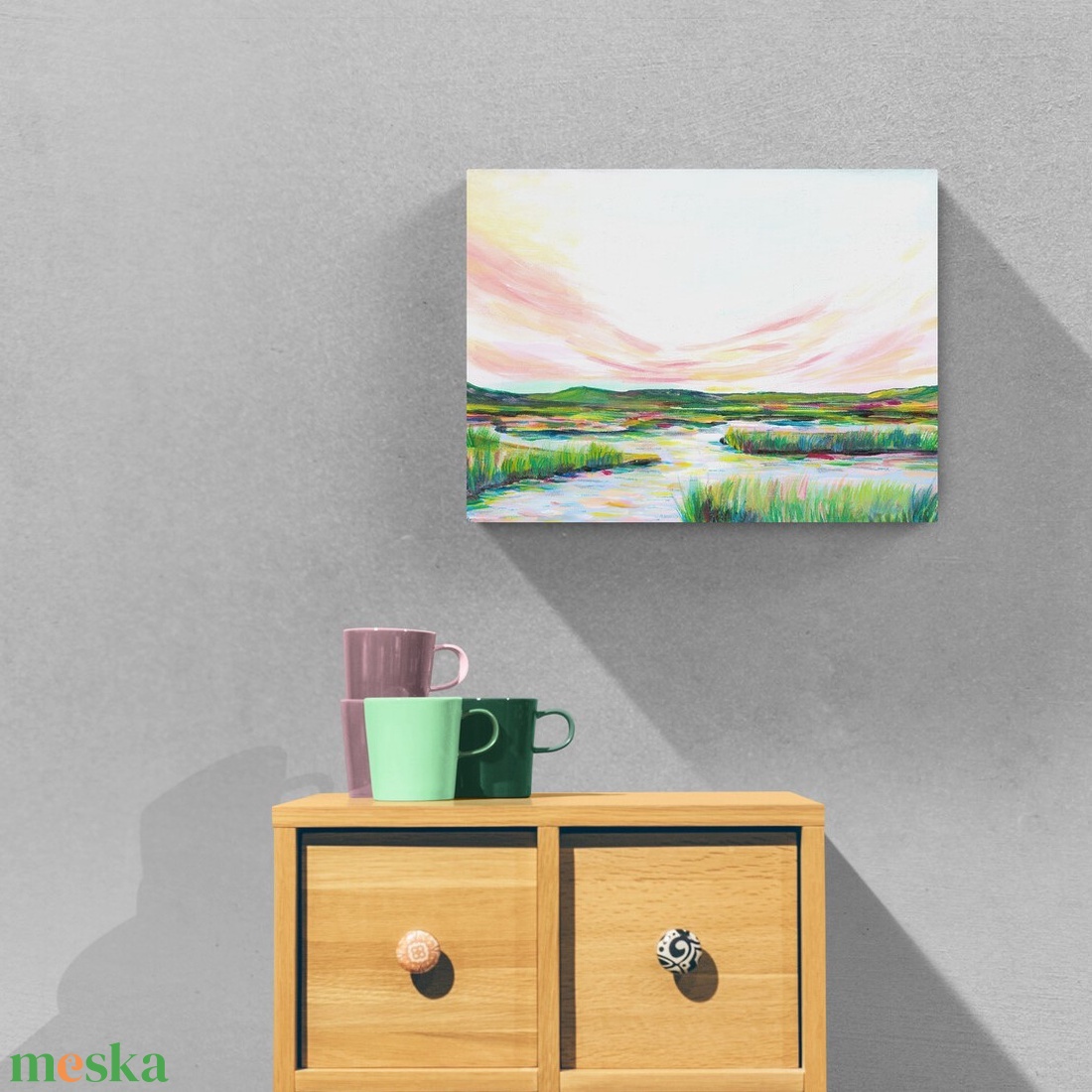 Édes mező harmonikus élénk tájkép festmény - eredeti festményem art print változata. Limitált kiadás - otthon & életmód - dekoráció - kép & falikép - kép & falikép - Meska.hu Édes mező harmonikus élénk tájkép festmény - eredeti festményem art print változata. Limitált kiadás - otthon & életmód - dekoráció - kép & falikép - kép & falikép - Meska.hu