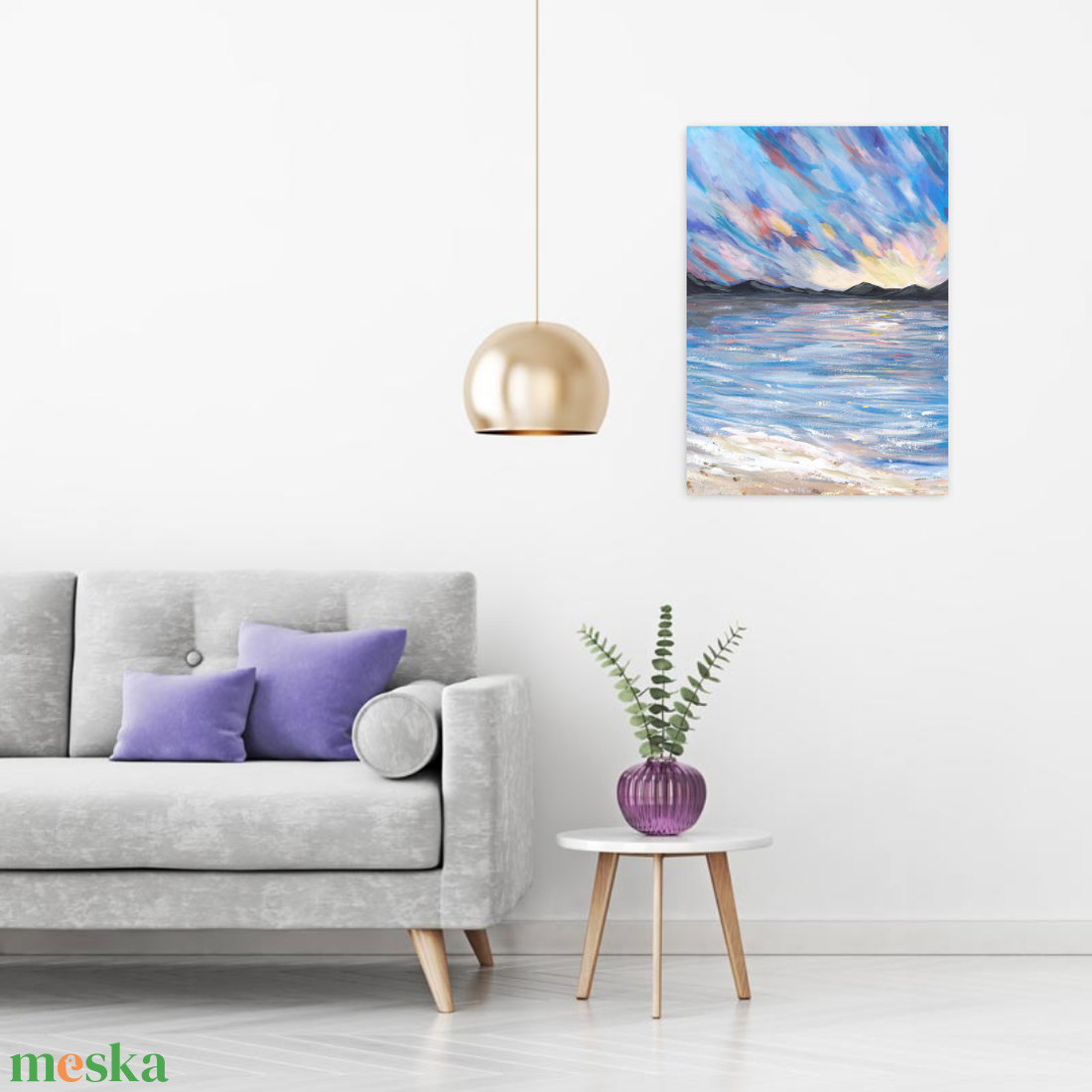 Modern vízpart napfelkeltében tájkép festmény - eredeti festményem art print változata. Limitált kiadás - művészet - grafika & illusztráció - művészi nyomat - Meska.hu Modern vízpart napfelkeltében tájkép festmény - eredeti festményem art print változata. Limitált kiadás - művészet - grafika & illusztráció - művészi nyomat - Meska.hu