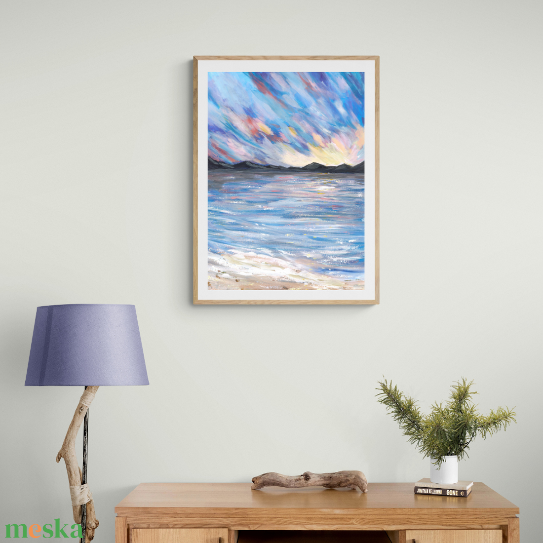 Modern vízpart napfelkeltében tájkép festmény - eredeti festményem art print változata. Limitált kiadás - művészet - grafika & illusztráció - művészi nyomat - Meska.hu Modern vízpart napfelkeltében tájkép festmény - eredeti festményem art print változata. Limitált kiadás - művészet - grafika & illusztráció - művészi nyomat - Meska.hu