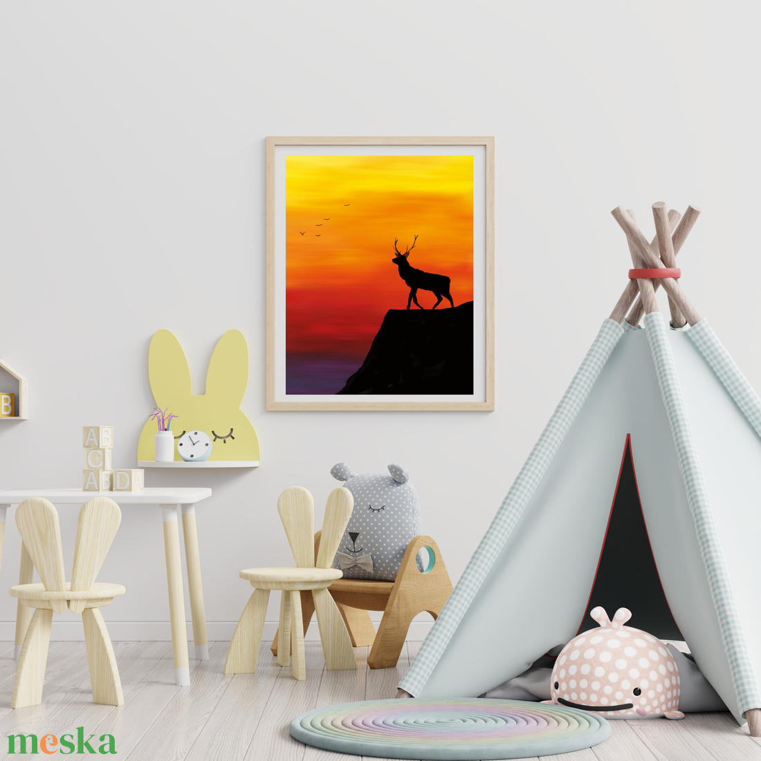 Szabadságszarvas kép, Szarvas festmény - eredeti festményem art print változata - művészet - grafika & illusztráció - művészi nyomat - Meska.hu Szabadságszarvas kép, Szarvas festmény - eredeti festményem art print változata - művészet - grafika & illusztráció - művészi nyomat - Meska.hu