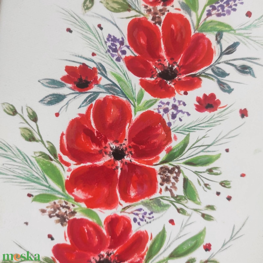 Mikulásvirágok - Elegáns eredeti akril festmény. Intenzív színek, modern virágok. Ingyenes szállítással - művészet - festmény - festmény vegyes technika - Meska.hu Mikulásvirágok - Elegáns eredeti akril festmény. Intenzív színek, modern virágok. Ingyenes szállítással - művészet - festmény - festmény vegyes technika - Meska.hu