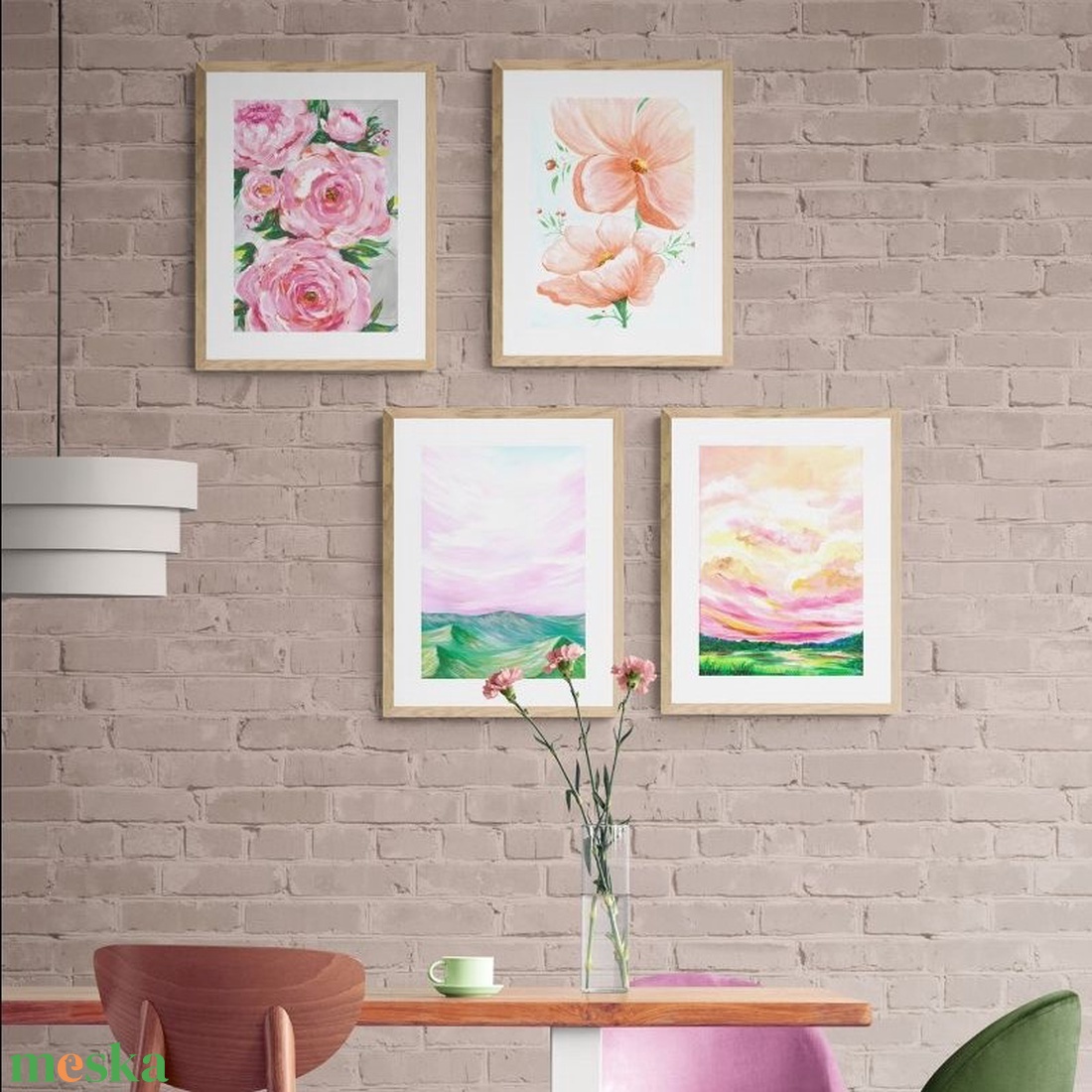 Festmény kollekció - galéria fal szett 4db kép, Művészi art print eredeti festmény alapján,Limitált kiadás ngyenes száll - otthon & életmód - dekoráció - kép & falikép - több részes kép - Meska.hu Festmény kollekció - galéria fal szett 4db kép, Művészi art print eredeti festmény alapján,Limitált kiadás ngyenes száll - otthon & életmód - dekoráció - kép & falikép - több részes kép - Meska.hu