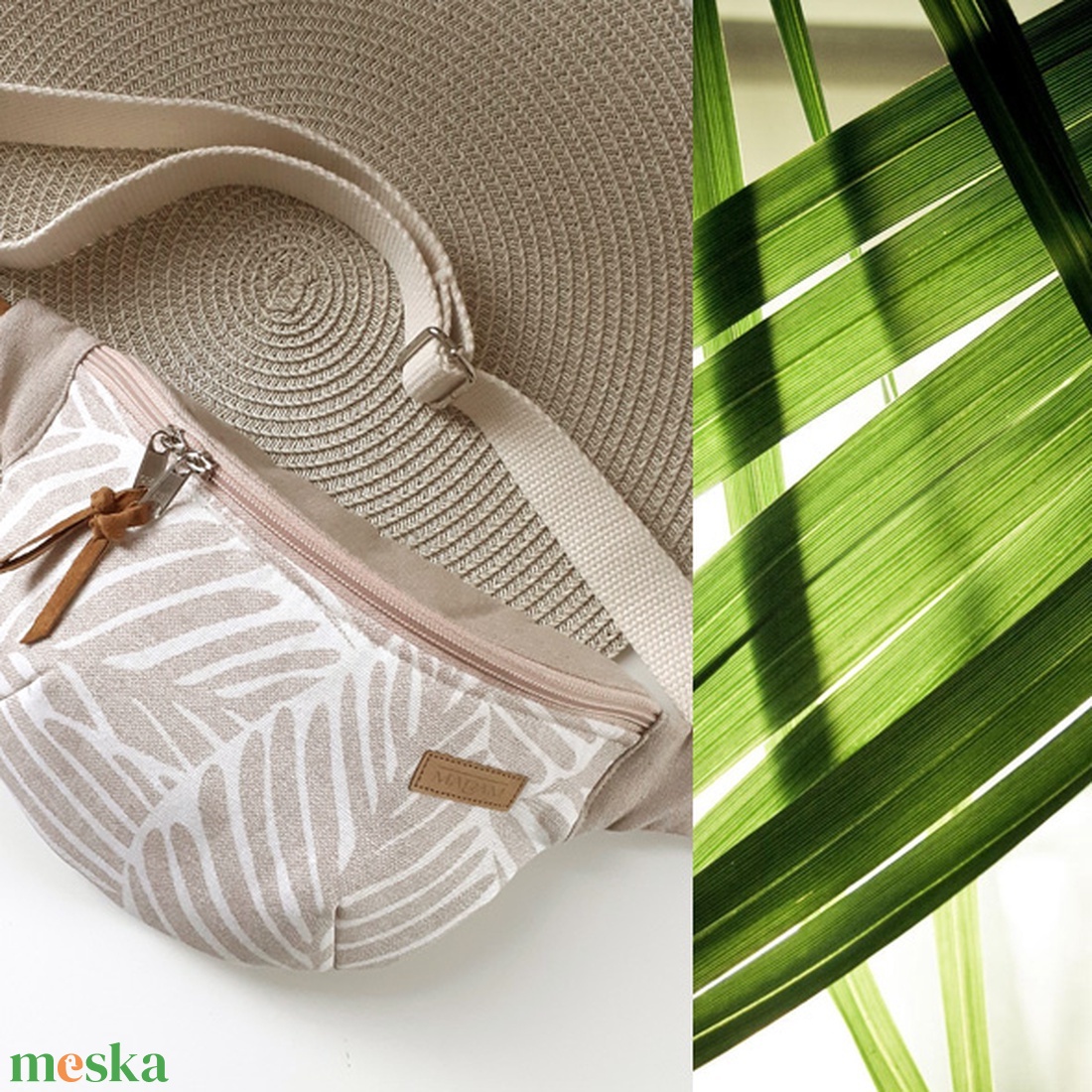Pálmaleveles Övtáska, Kistáska, Crossbody - táska & tok - övtáska - Meska.hu Pálmaleveles Övtáska, Kistáska, Crossbody - táska & tok - övtáska - Meska.hu