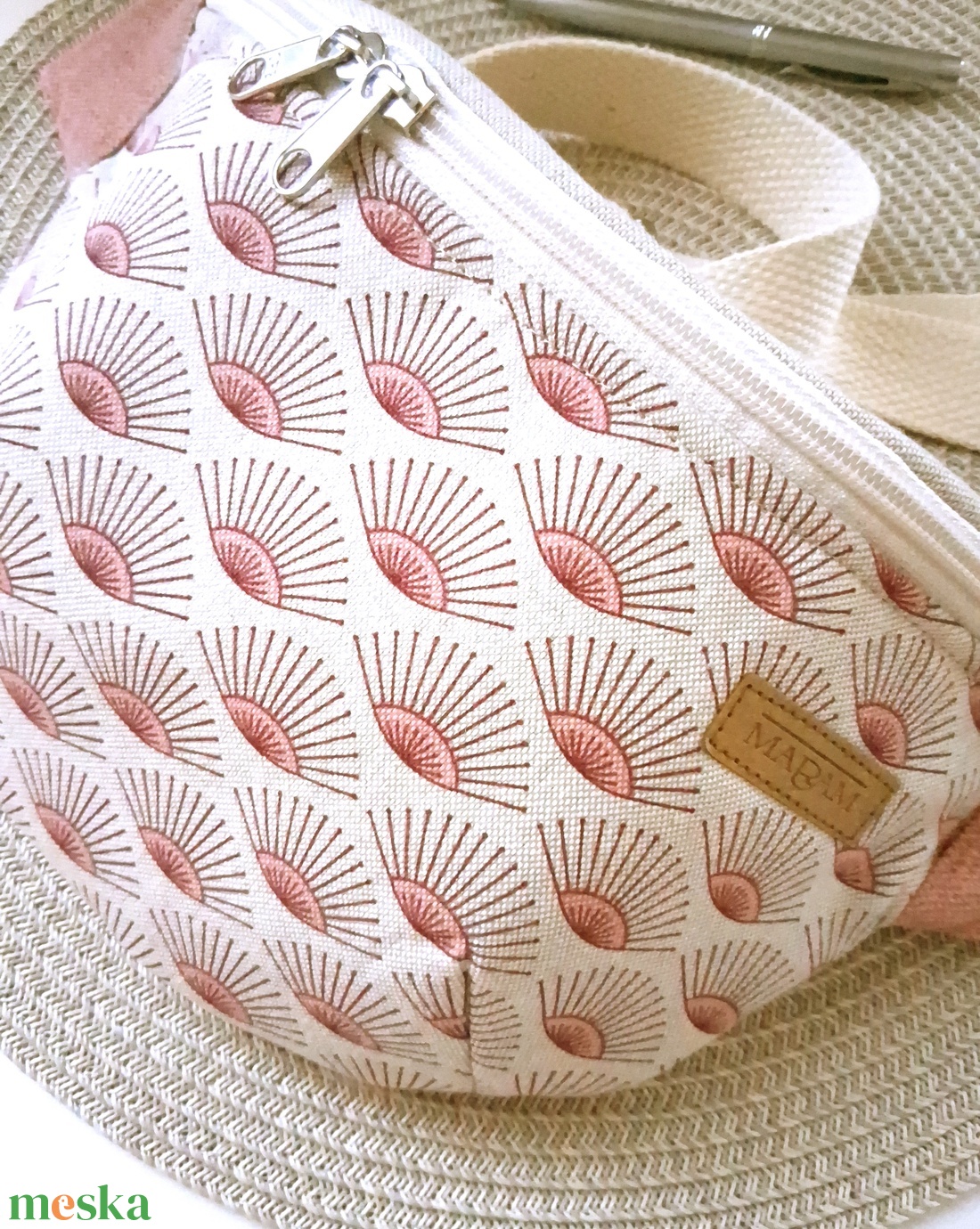 Felkelő nap mintás Övtáska, Kistáska, Crossbody - táska & tok - övtáska - Meska.hu