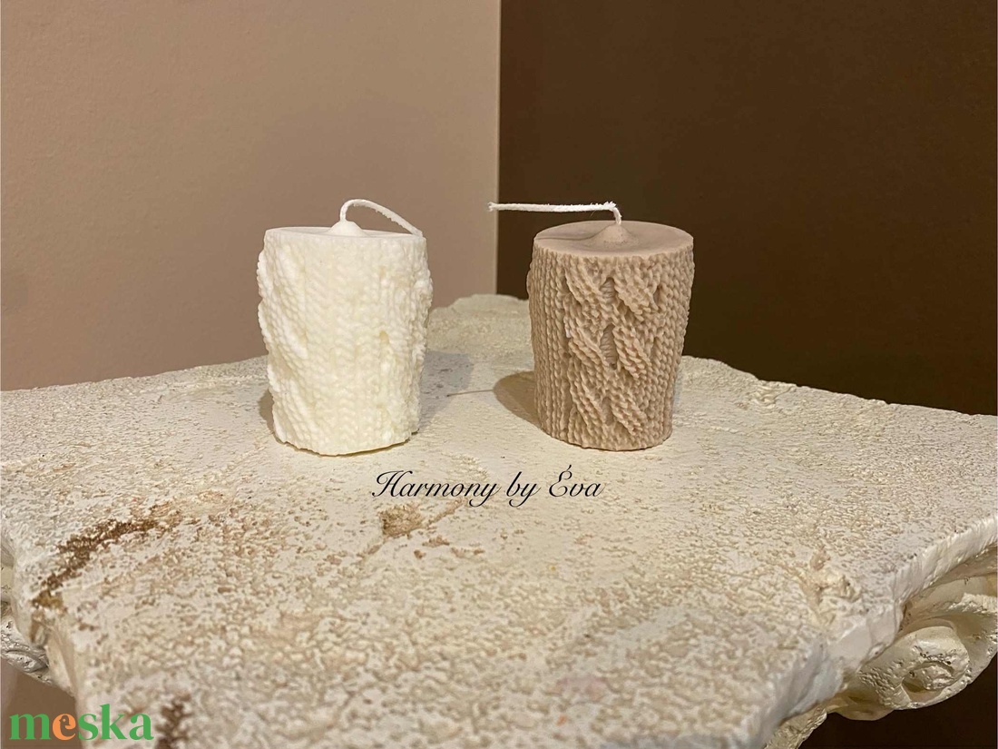Karácsonyi gyertyák - esküvő - dekoráció - gyertya & gyertyatartó - Meska.hu