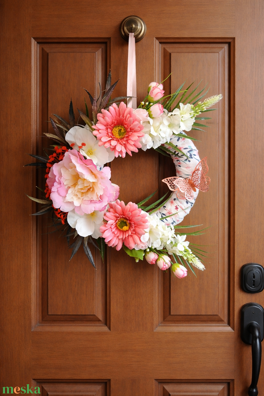 Tavaszi ajtódísz! - otthon & életmód - dekoráció - ajtó- és ablak dekoráció - ajtódísz & kopogtató - Meska.hu