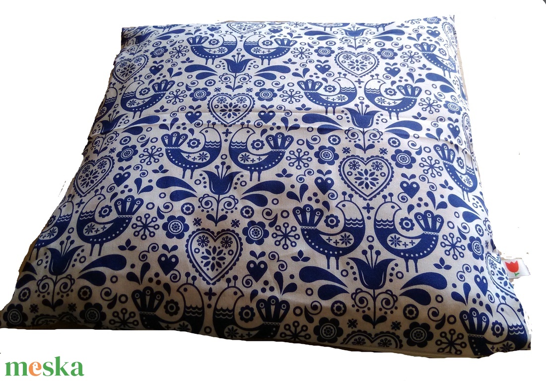 Népmesés párnahuzat - kék madárkák 40 x 40 cm - otthon & életmód - lakástextil - párna & párnahuzat - Meska.hu Népmesés párnahuzat - kék madárkák 40 x 40 cm - otthon & életmód - lakástextil - párna & párnahuzat - Meska.hu