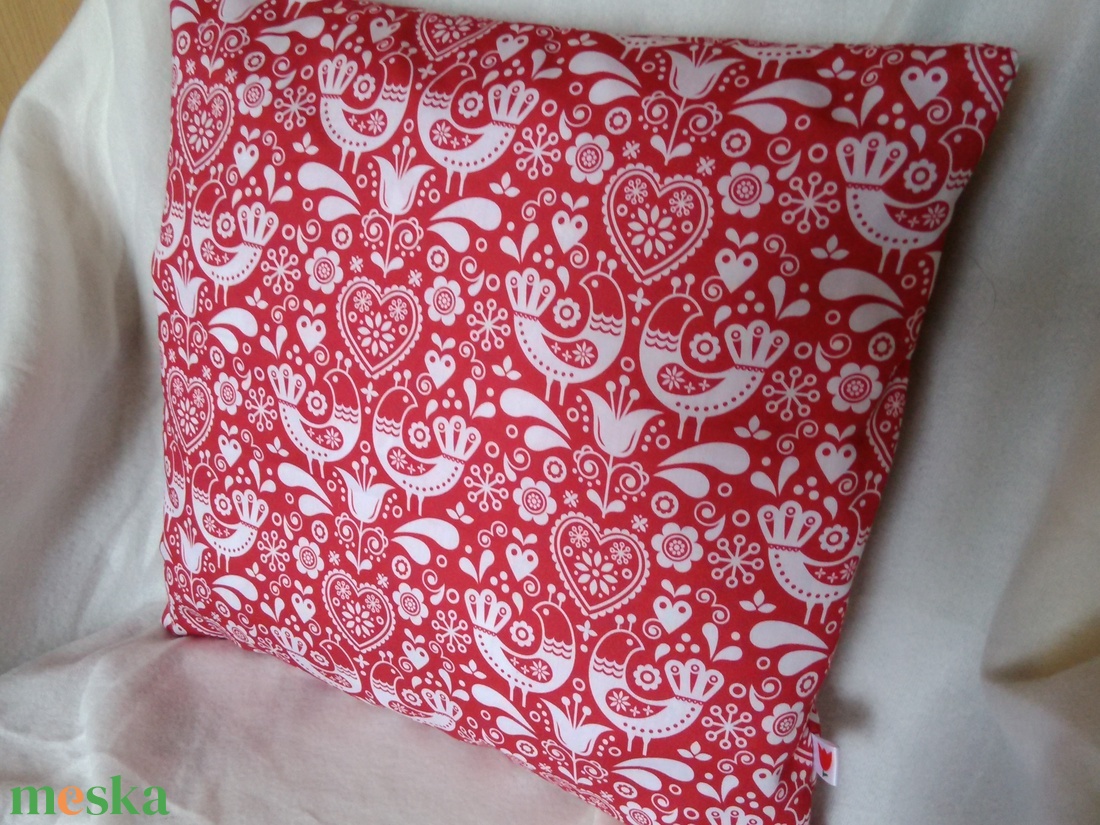 Népmesés párnahuzat - Szerelmes madárkák 40 x 40 cm - belső párna is kérhető hozzá - egyéb méretekben is rendelhető - otthon & életmód - lakástextil - párna & párnahuzat - Meska.hu Népmesés párnahuzat - Szerelmes madárkák 40 x 40 cm - belső párna is kérhető hozzá - egyéb méretekben is rendelhető - otthon & életmód - lakástextil - párna & párnahuzat - Meska.hu