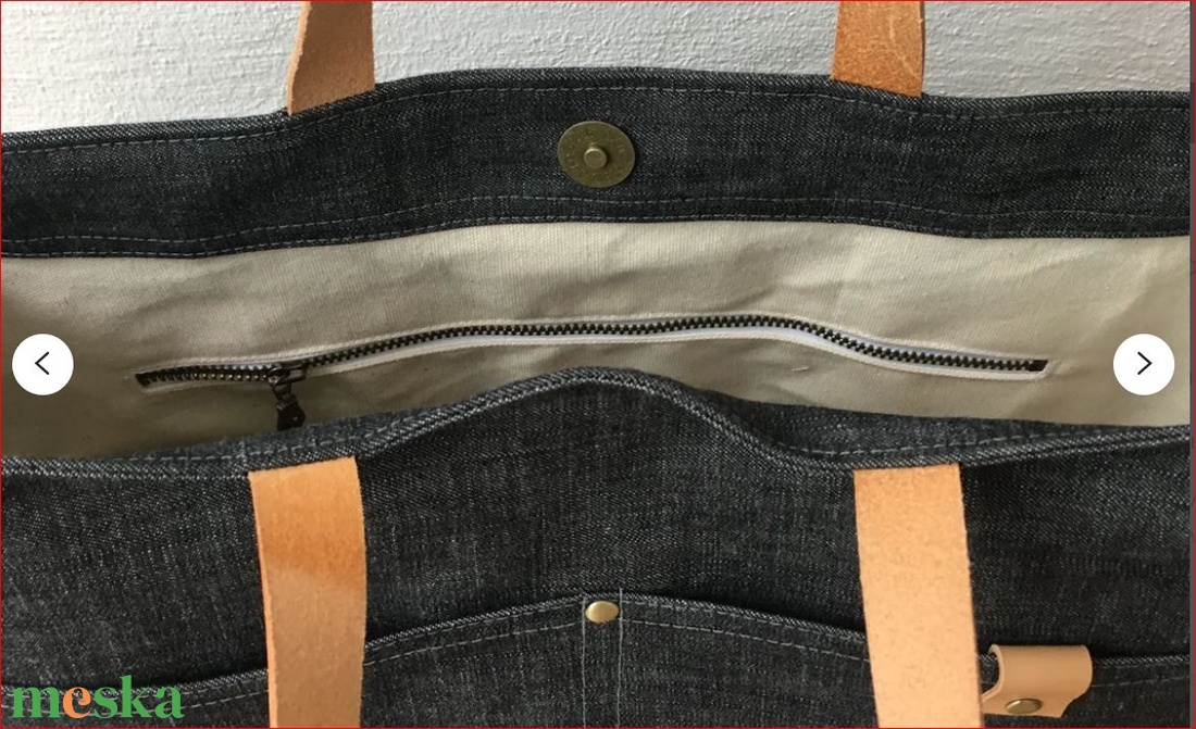 Nagy pakolós - famer női táska - sok zsebbel! - táska & tok - kézitáska & válltáska - kézitáska - Meska.hu