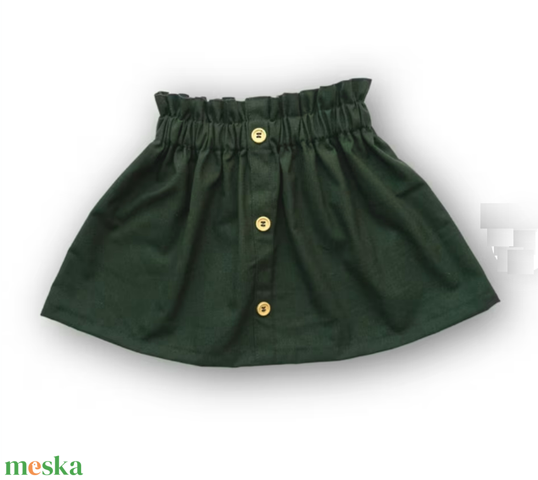 Dzsörzé leányka szoknya és blúz- ELLA - több méretben is  1-10 éves korig- más színben is kérhető  - ruha & divat - babaruha & gyerekruha - ruha - Meska.hu