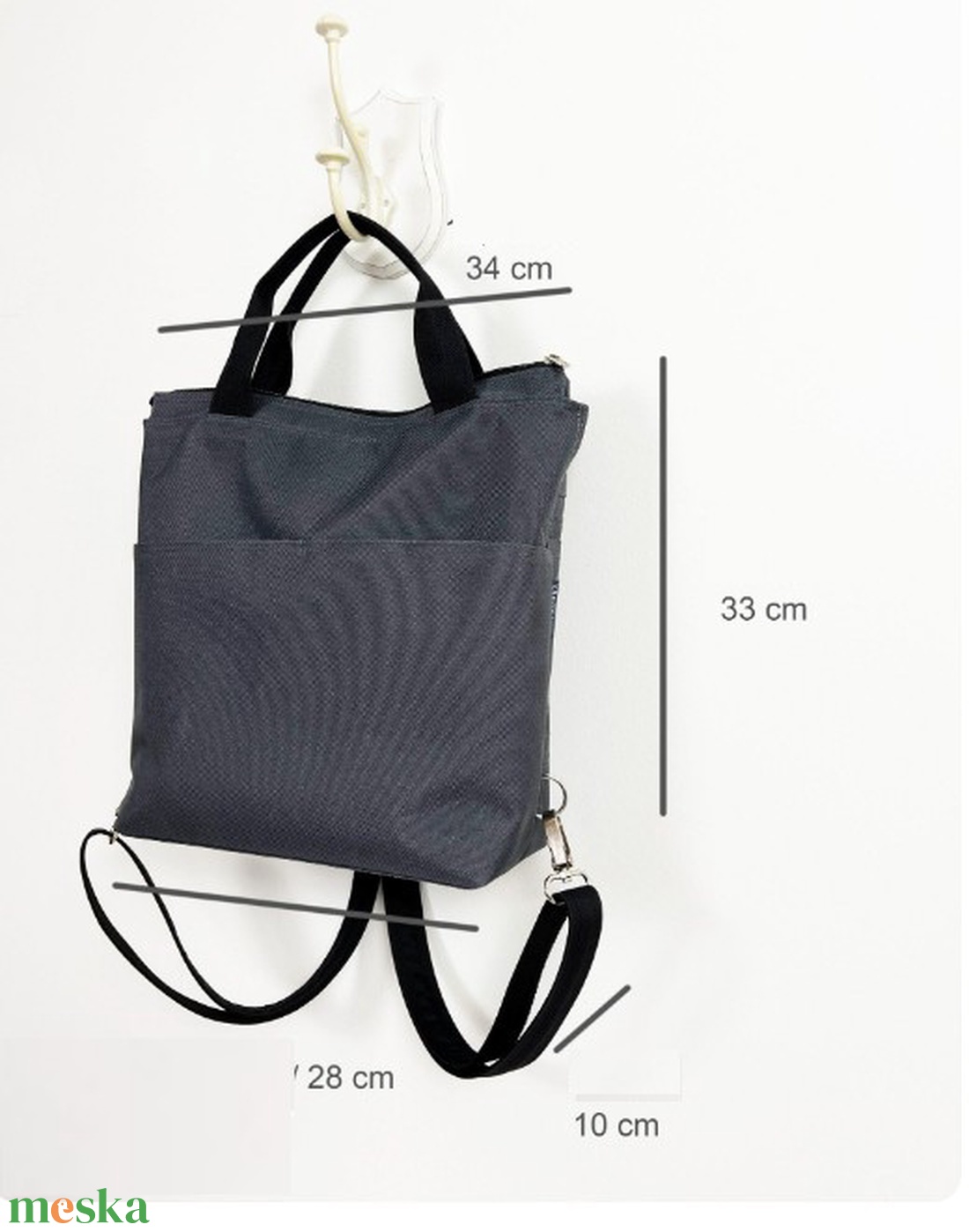 Szürke kézitáska/ crossbody bag/háti - GREY MINIMAL - táska & tok - hátizsák - roll top hátizsák - Meska.hu Szürke kézitáska/ crossbody bag/háti - GREY MINIMAL - táska & tok - hátizsák - roll top hátizsák - Meska.hu