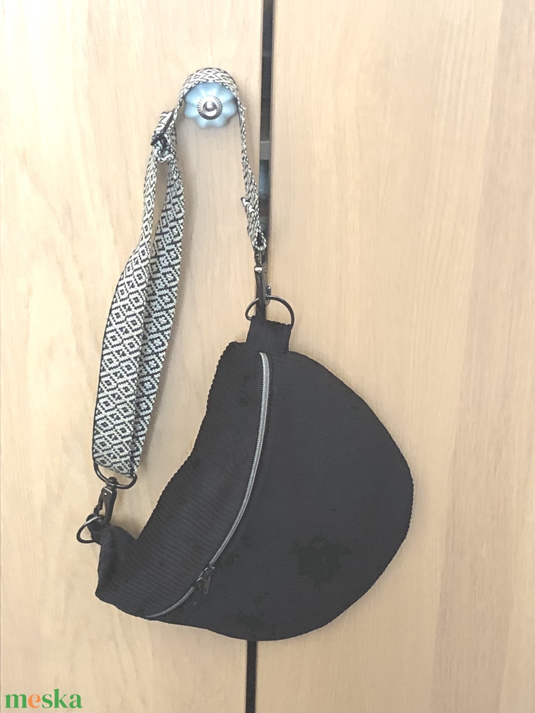 Minimalist kordbársony  övtáska - Hip Bag MAXI méret - táska & tok - hátizsák - hátizsák - Meska.hu