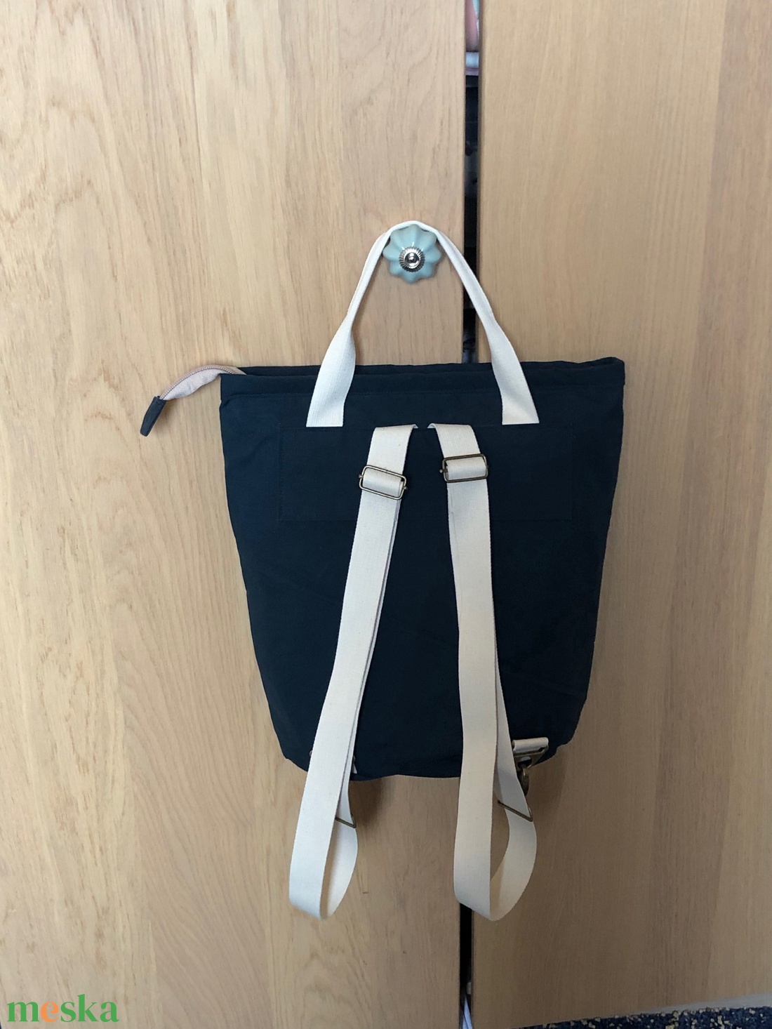 Oilskin Minibag akár 2 in 1 hátizsák vagy vállon át is hordható - táska & tok - bevásárlás & shopper táska - shopper, textiltáska, szatyor - Meska.hu