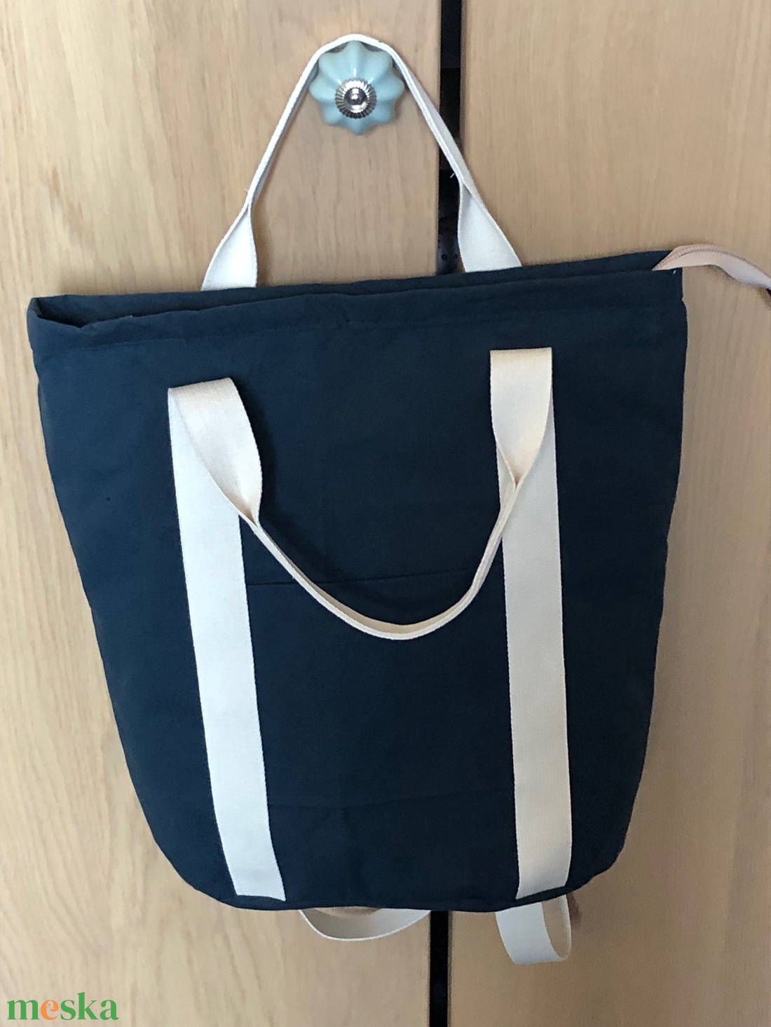 Oilskin Minibag akár 2 in 1 hátizsák vagy vállon át is hordható - táska & tok - bevásárlás & shopper táska - shopper, textiltáska, szatyor - Meska.hu