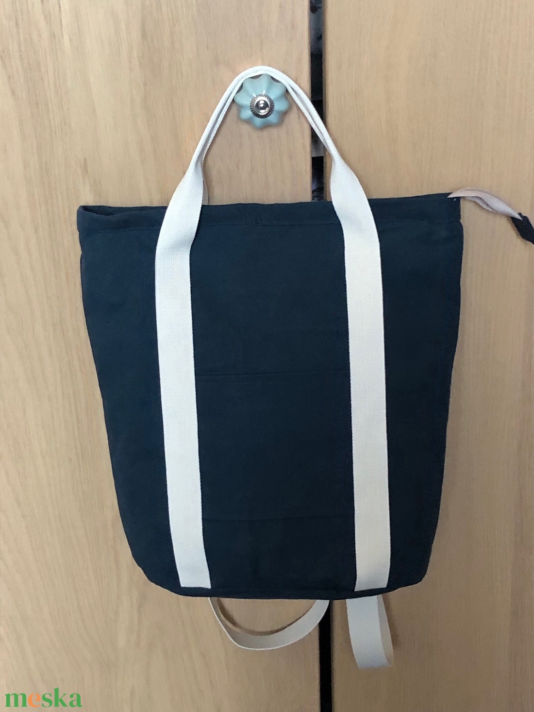 Oilskin Minibag akár 2 in 1 hátizsák vagy vállon át is hordható - táska & tok - bevásárlás & shopper táska - shopper, textiltáska, szatyor - Meska.hu