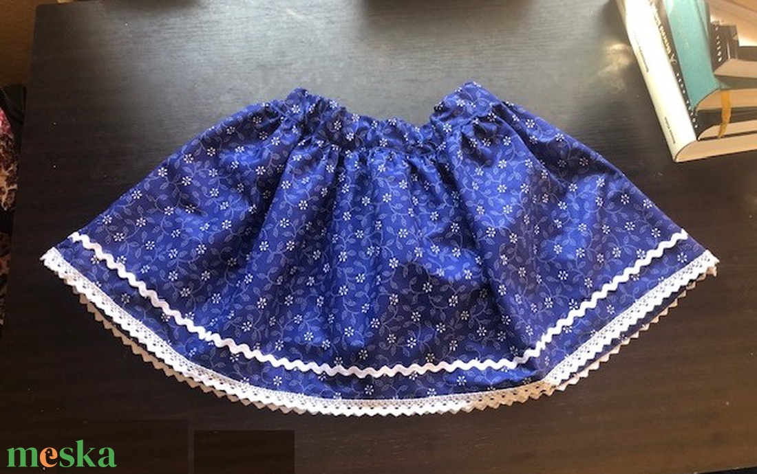 Néptáncos leány szoknya - SÁRA - ruha & divat - gyerekruha - szoknya - Meska.hu