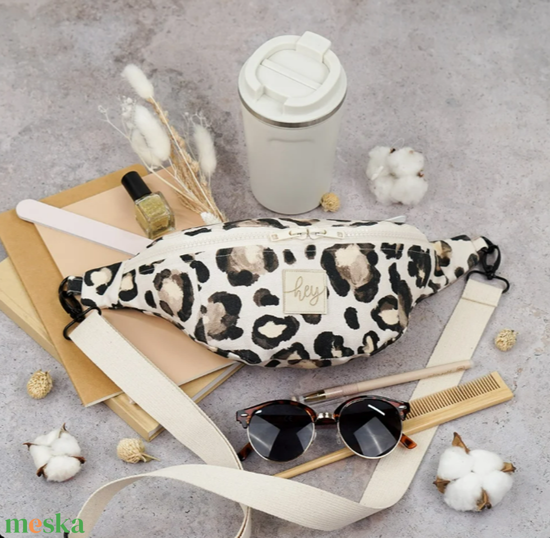 Minimalist  cross-body/övtáska - Hip Bag - állítható vállpánt, vízálló béléssel is rendelhető - táska & tok - hátizsák - hátizsák - Meska.hu